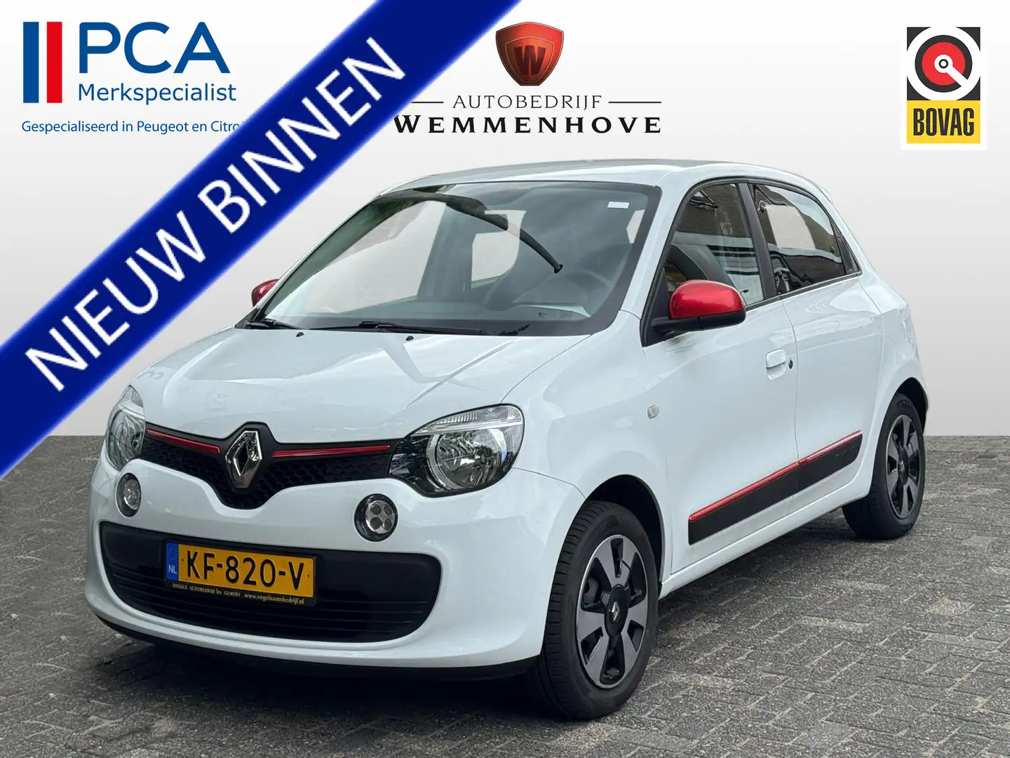 Renault Twingo 1.0 SCe Collection Airco/Mistl/CV/El.ramen Wit - 1