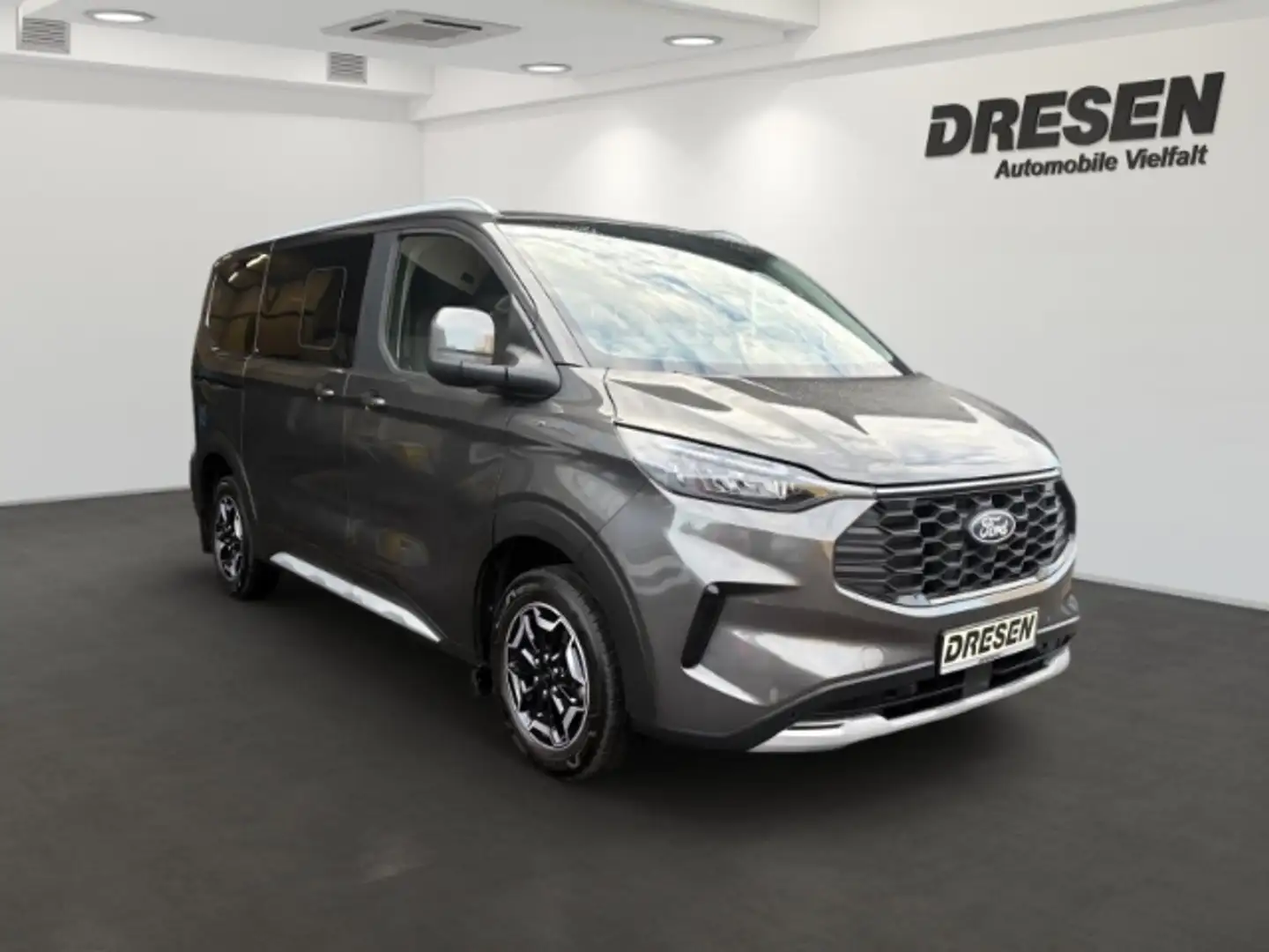 Ford Tourneo Custom 320 L1 2.0 EcoBlue Active + el. AHK + Ganzjahresre Grigio - 2