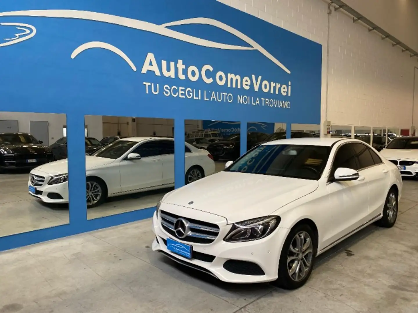 Mercedes-Benz C 220 C 220 d Auto Sport Bianco - 1