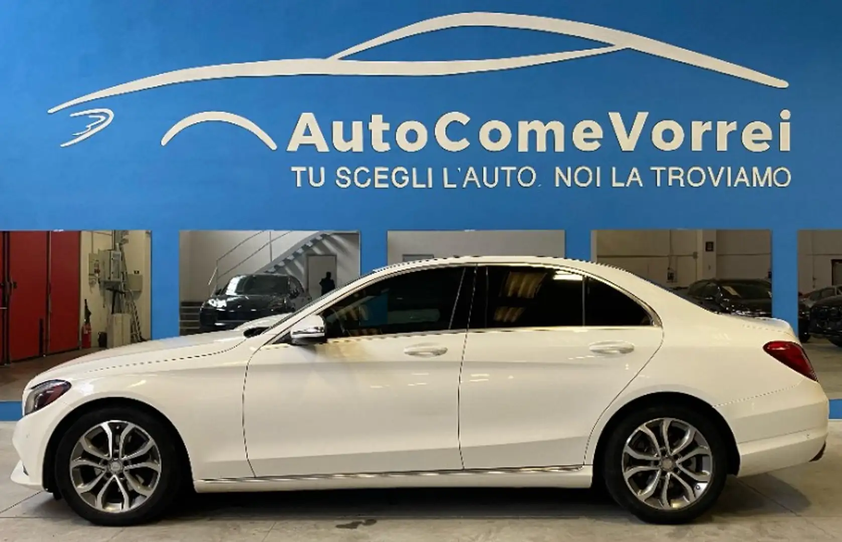 Mercedes-Benz C 220 C 220 d Auto Sport Bianco - 2