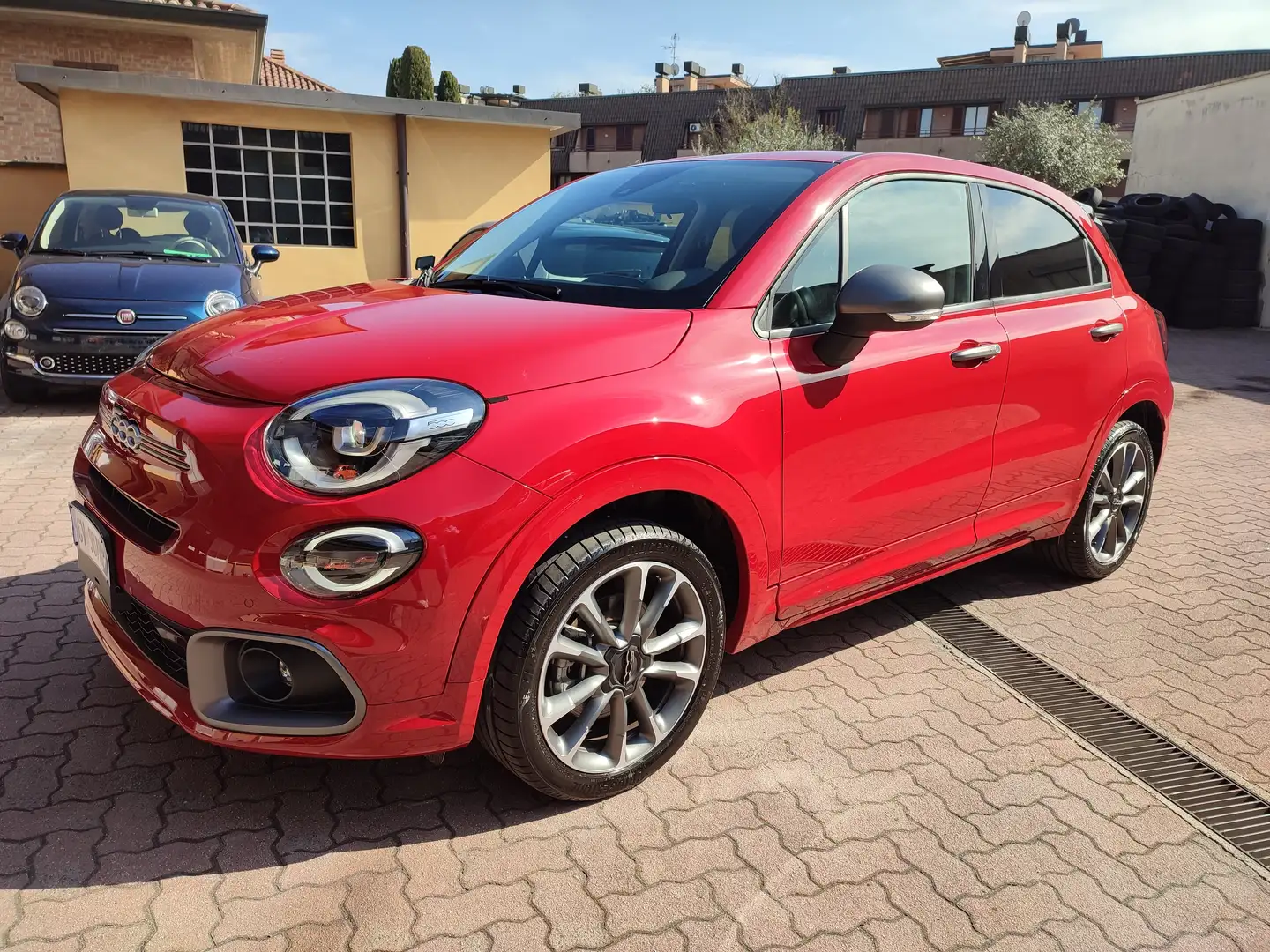 Fiat 500X 1.5 t4 hybrid Sport 130cv dct Formula Guida Sicuro Roşu - 1