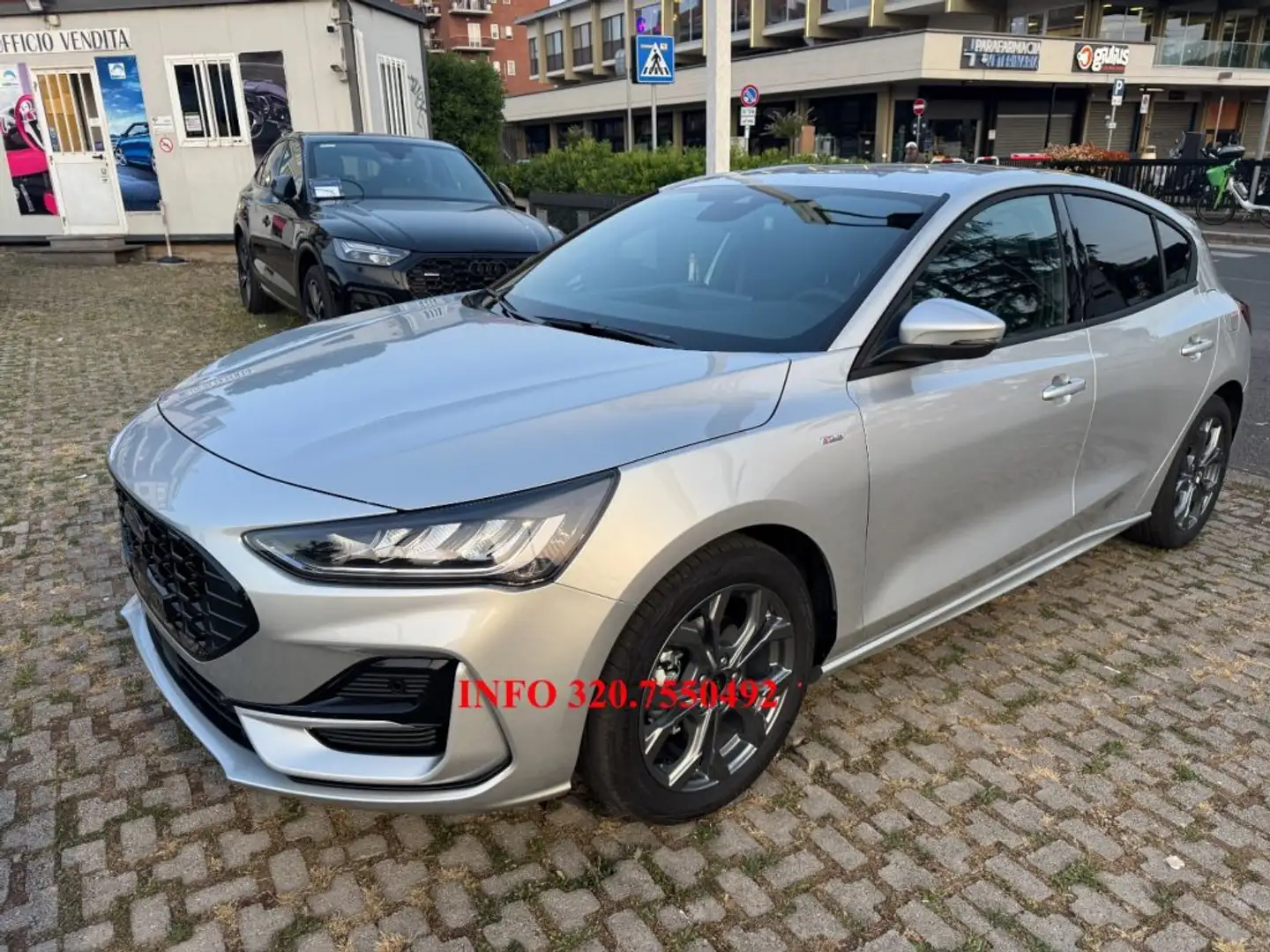 Ford Focus 1.0  Hybrid 125 CV 5p.ST Line MY25 PRONTA CONSEGN Argento - 1