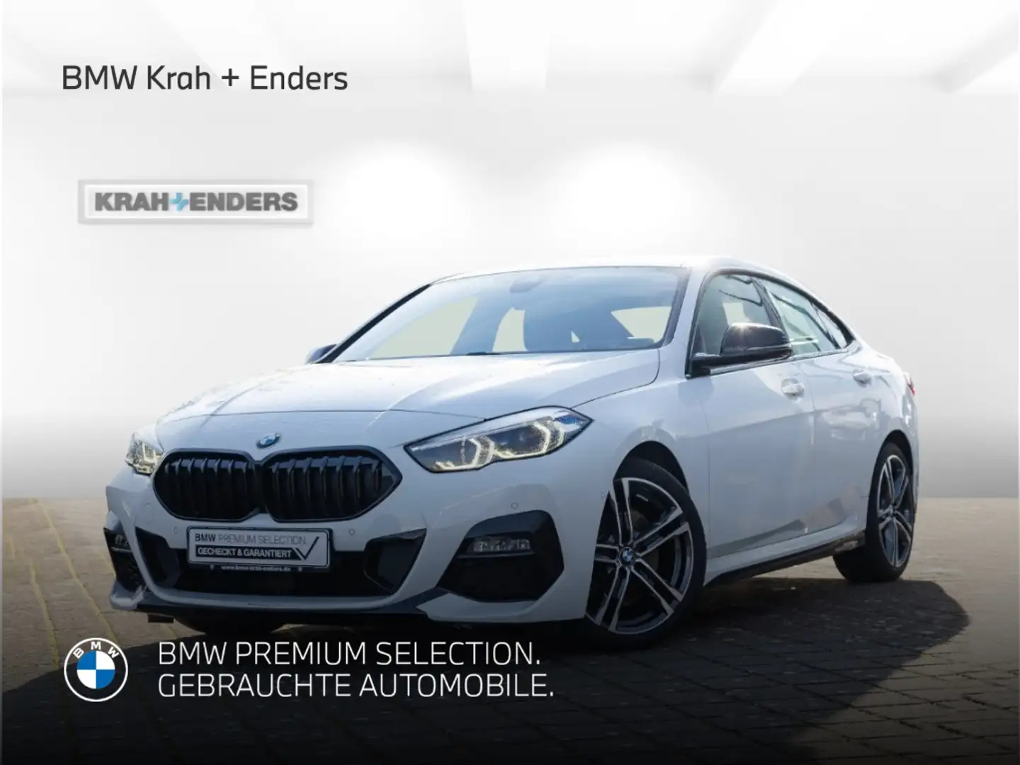 BMW 220 Gran Coupe dMSport+Panorama+NaviLED+e-Sitze Wit - 1