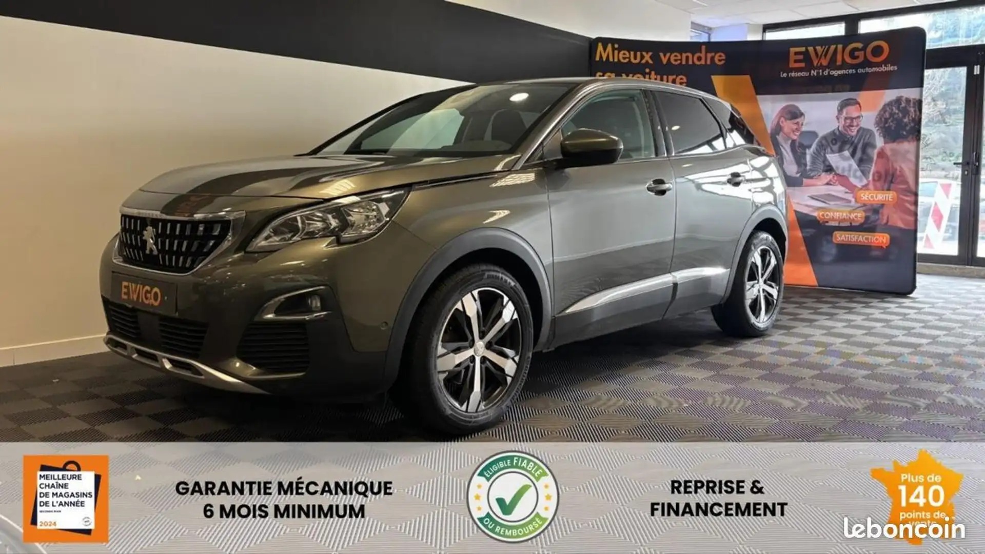 Peugeot 3008 GENERATION-II 1.2 PURETECH 130ch ALLURE EAT BVA %2 Grau - 1