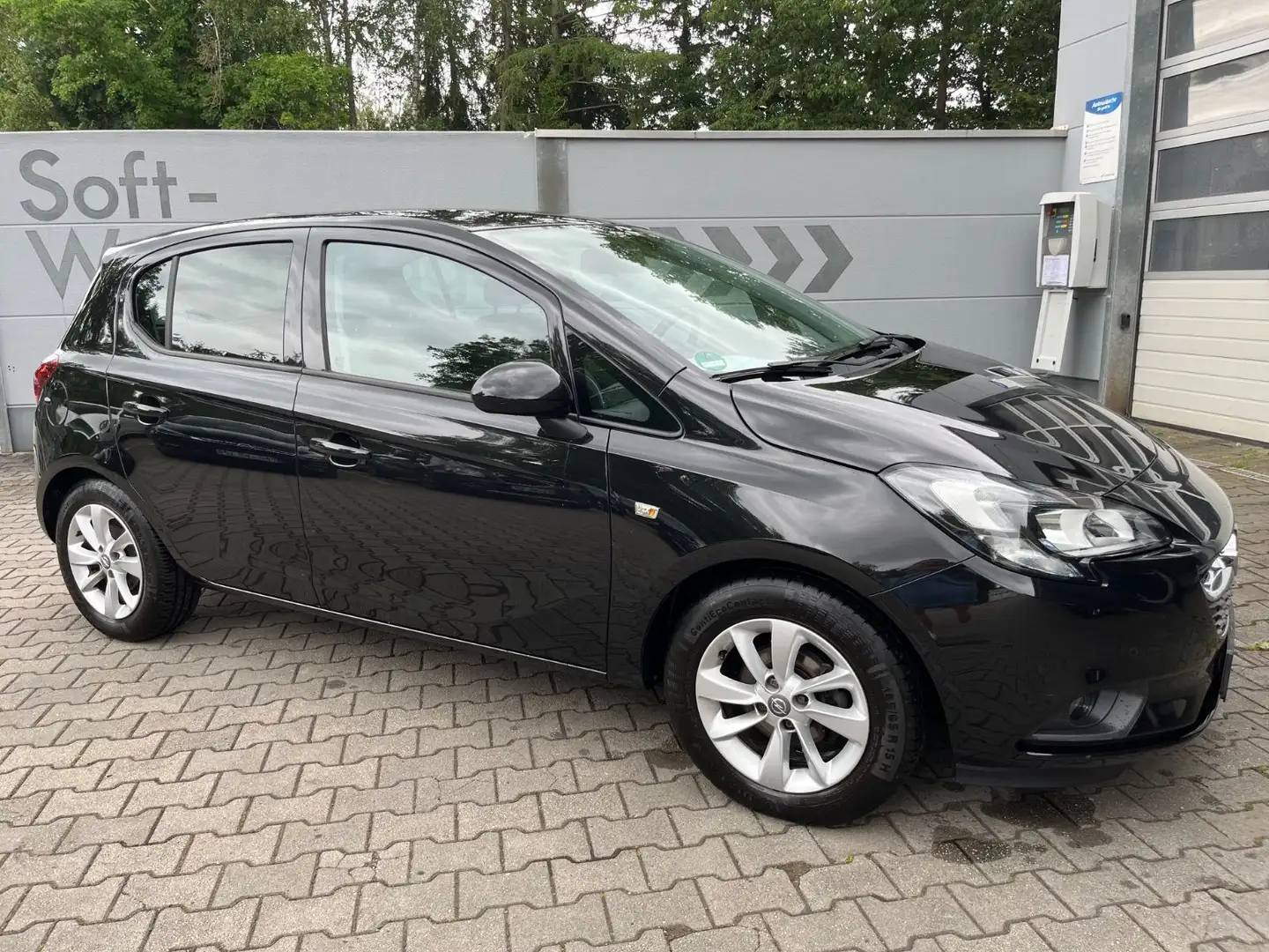 Opel Corsa 1.4 ON *FSH*RFK*SHZ* Noir - 1