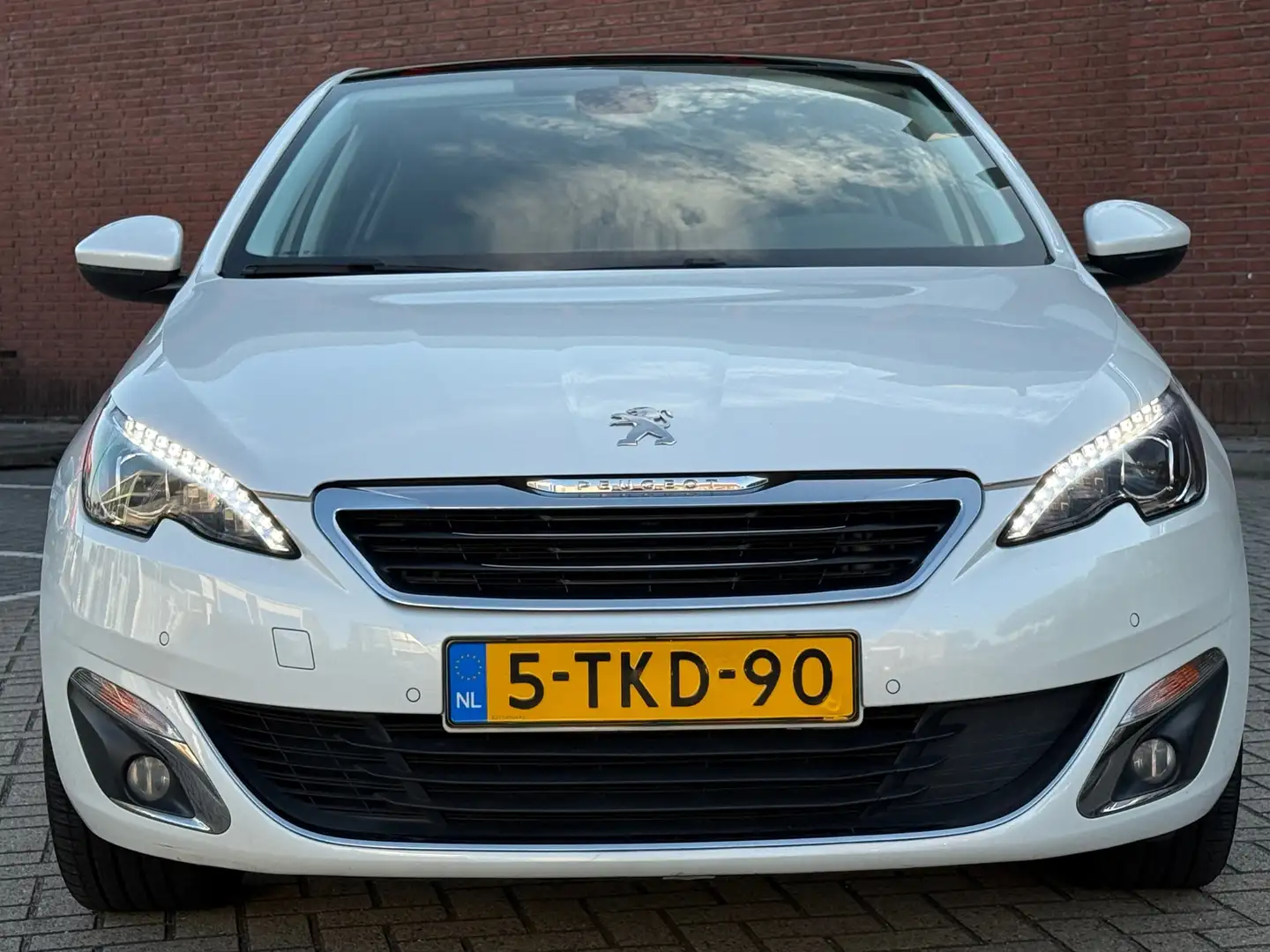 Peugeot 308 1.6 THP|PANNO|NAVI|PDC|GOED-ONDERHOUDEN Wit - 2
