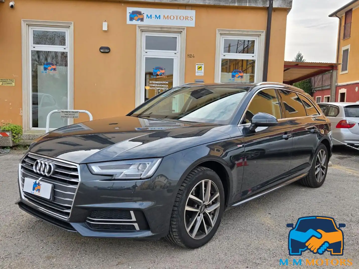 Audi A4 Avant 2.0 TDI 190 CV S-tronic quattro S-Line Grijs - 1