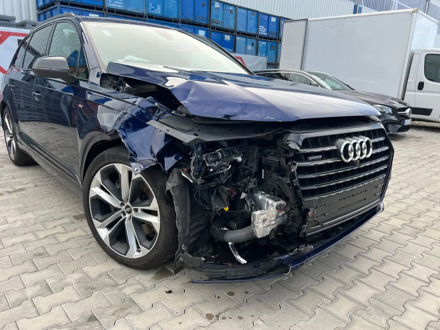 Audi Q7 50 TDI quattro tiptronic S line Albastru - 1