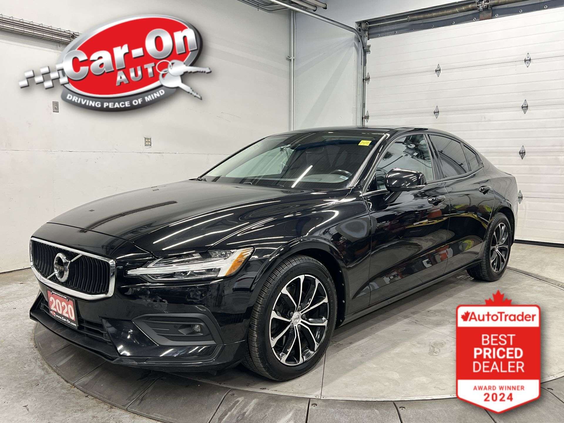 Black 2020 Volvo S60 Sedan Front-Wheel Drive Automatic