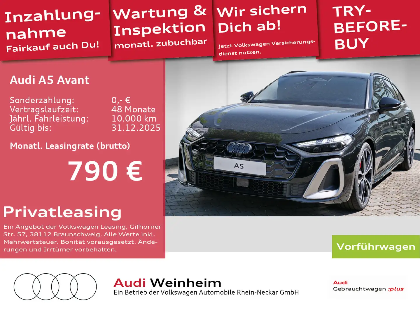 Audi A5 edition one TDI S tronic Schwarz - 1