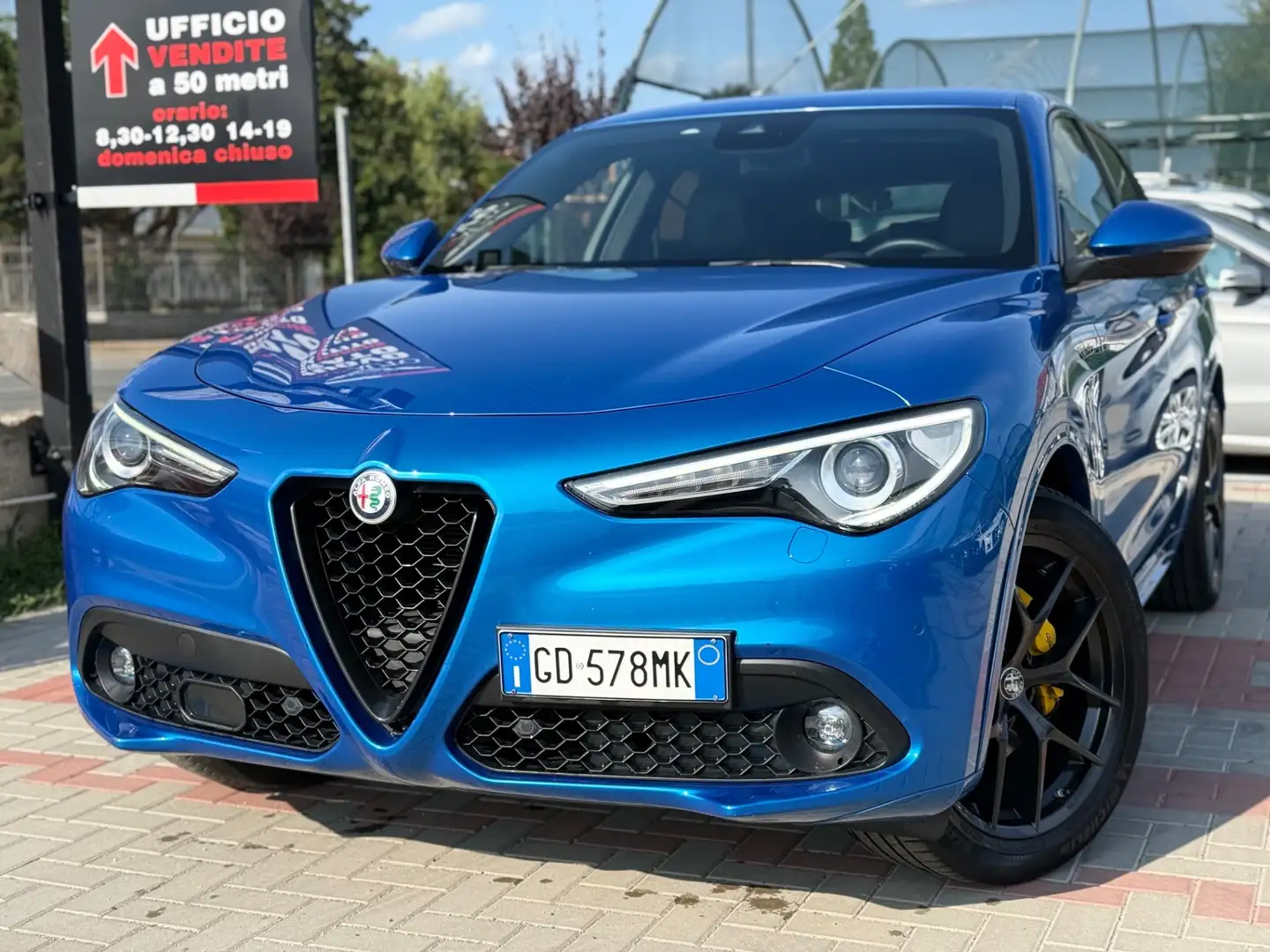 Alfa Romeo Stelvio Stelvio 2.2 Turbodiesel 210 CV AT8 Q4 Veloce Blu/Azzurro - 1