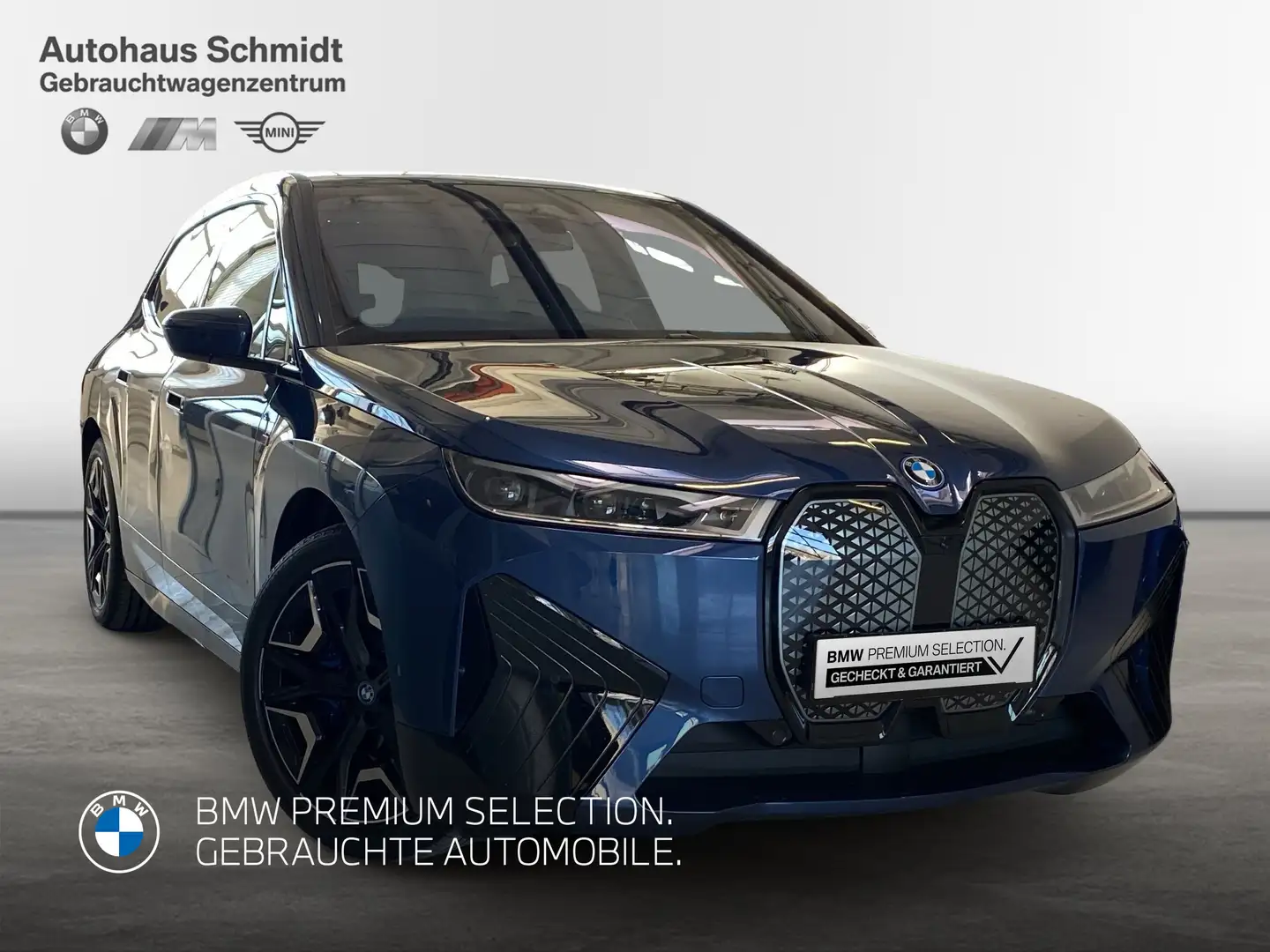 BMW iX M60 *548€ netto o. Anzahlung*B&W*22 Zoll*2Achs*360 Blau - 1