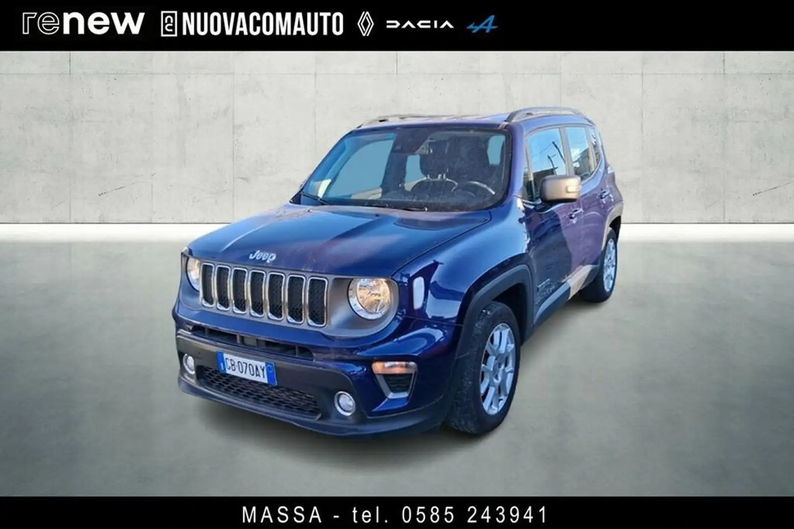 Jeep Renegade 1.6 mjt Limited 2wd 120cv ddct Blu/Azzurro - 1