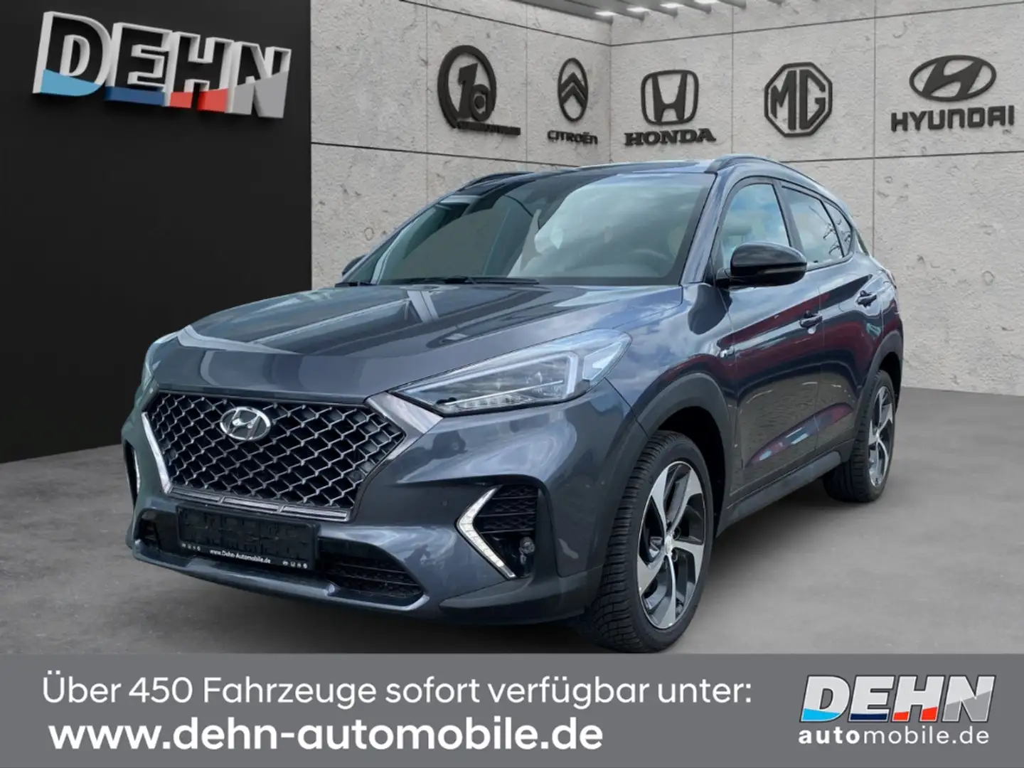 Hyundai TUCSON 1.6 T-GDI 7-DCT N-Line Kamera Navi Grau - 2