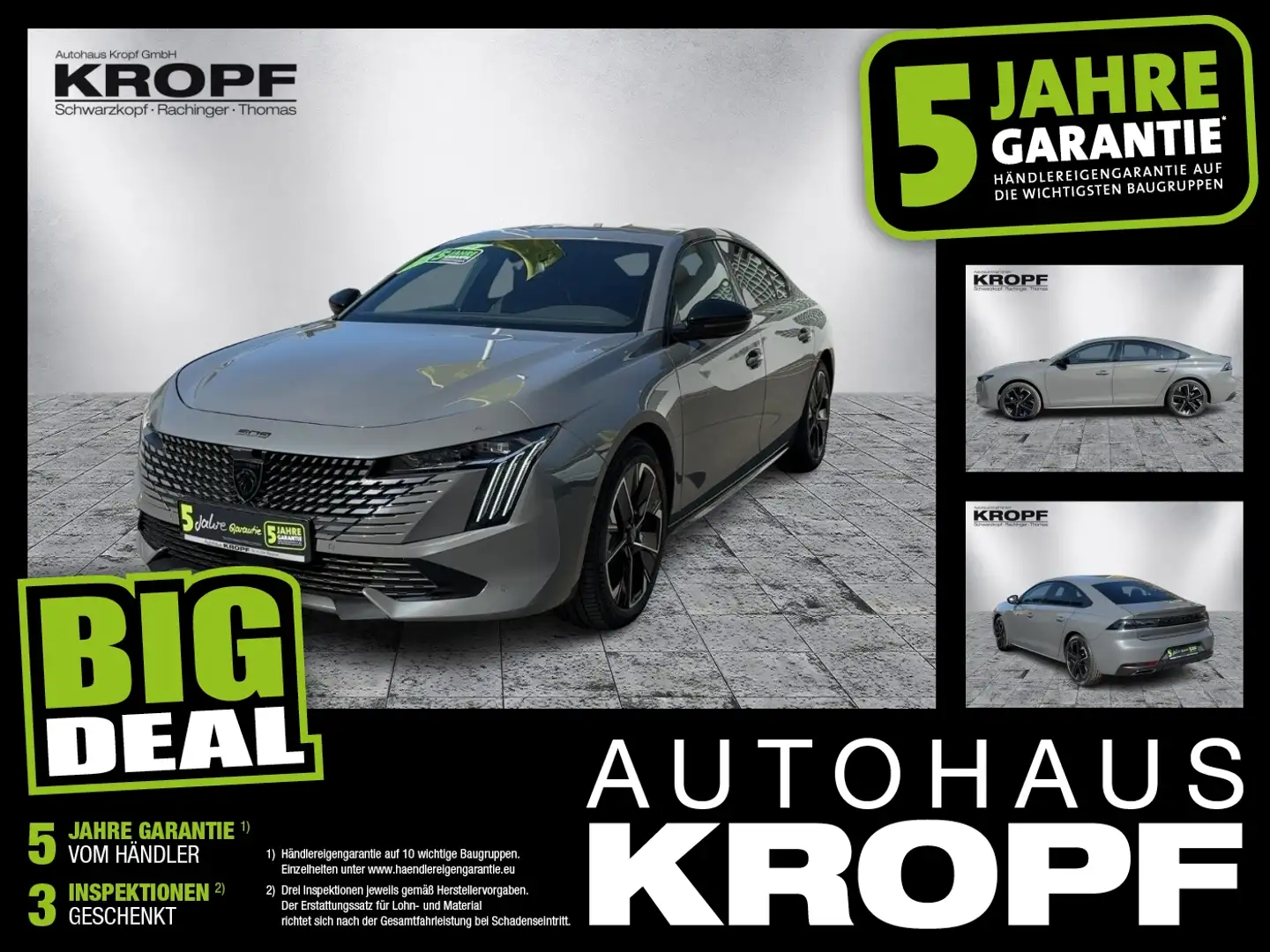 Peugeot 508 1.5 BlueHDi **FLA LM KAM Navi Bluetooth** Szary - 1