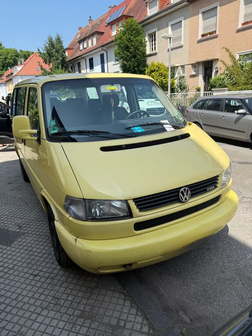 Volkswagen T4 Caravelle Caravelle T4 2.5 TDI Gelb - 1