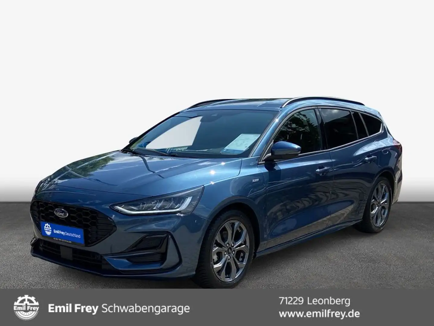Ford Focus Turnier 1.0 Hybrid Aut. ST-LINE X *AHK *ACC Blau - 1
