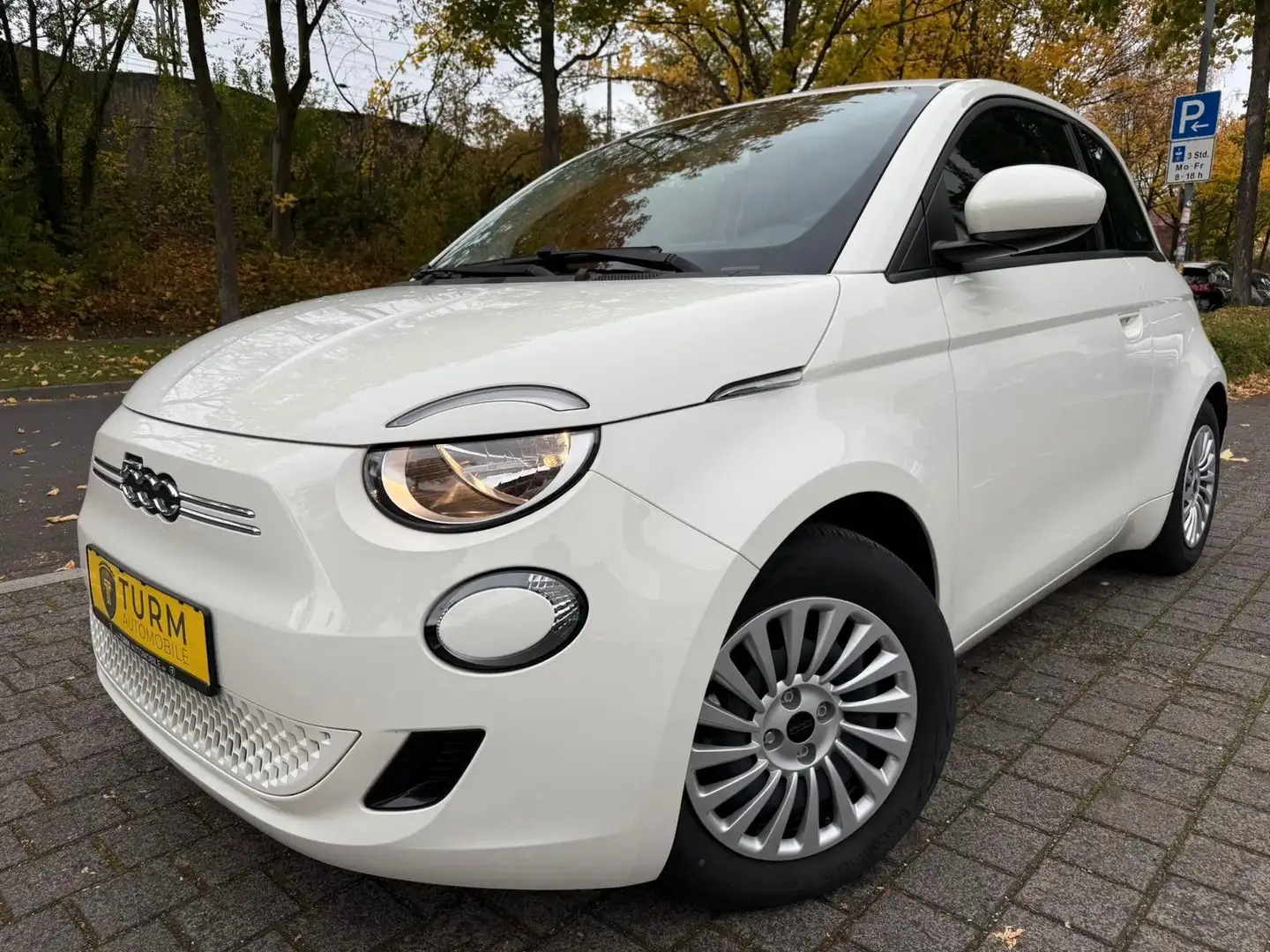 Fiat 500e 42kWh|SOH95%|NAVI|CCS|Garantie|Stdhzg|TM Weiß - 1