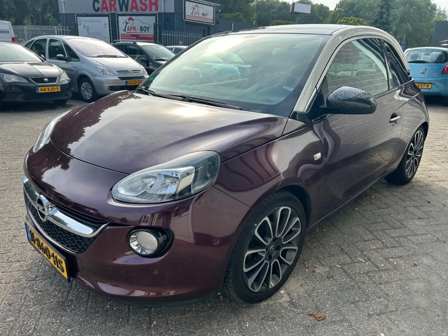 Opel Adam 1.4 GLAM full options Paars - 2