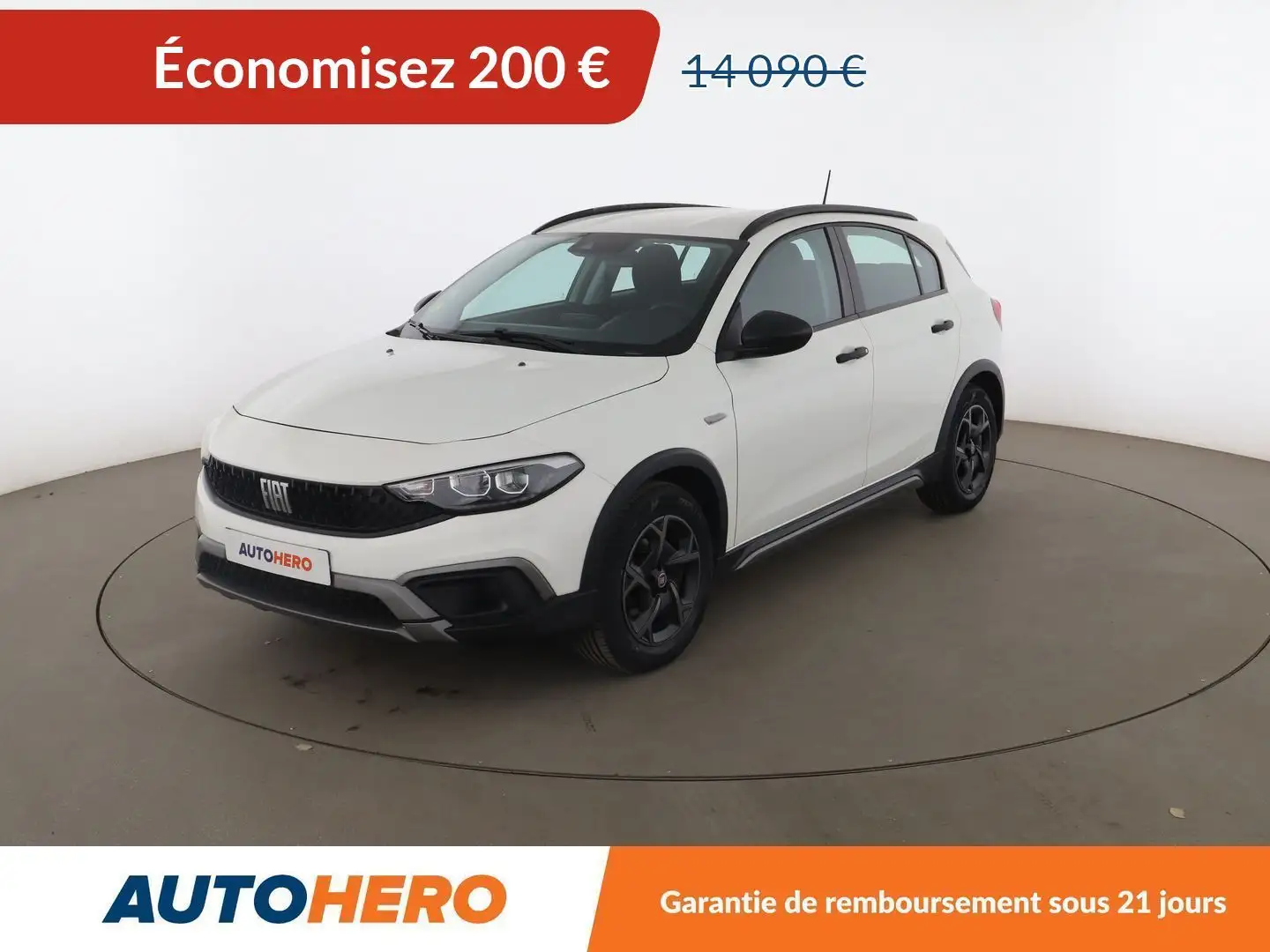 Fiat Tipo Cross 1.3 MultiJet Blanc - 1
