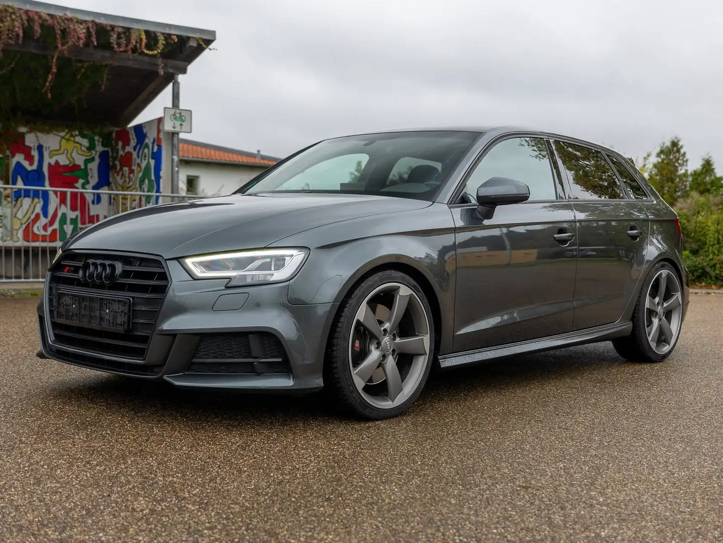 Audi S3 S3 Sportback Gris - 1