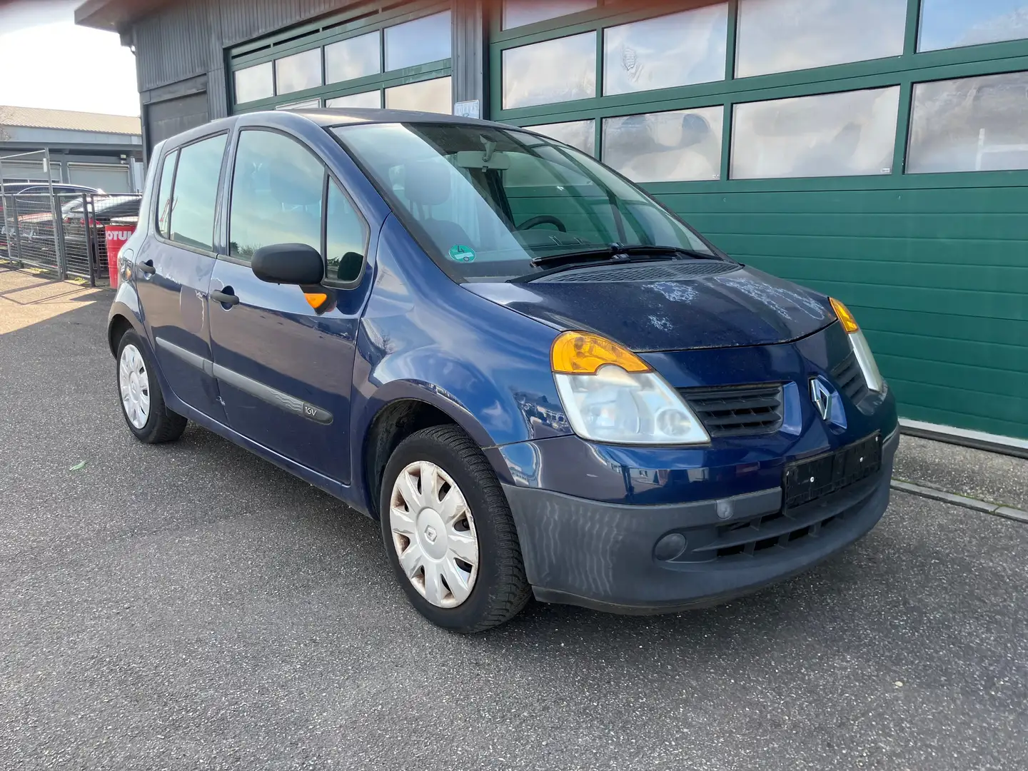 Renault Modus 1.2 Authentique Klima ohne Tüv zum Herrichten Blau - 1
