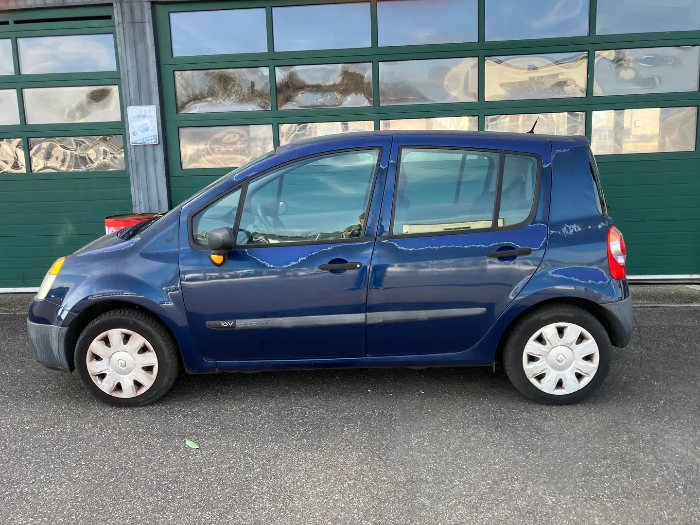 Renault Modus 1.2 Authentique Klima ohne Tüv zum Herrichten Blau - 2