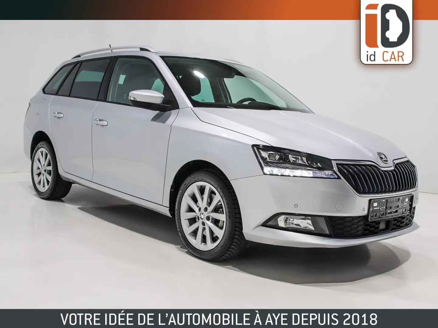 Skoda Fabia COMBI 1.0 TSI 95 DSG LED GPS ACC CARPLAY JA16 Zilver - 1