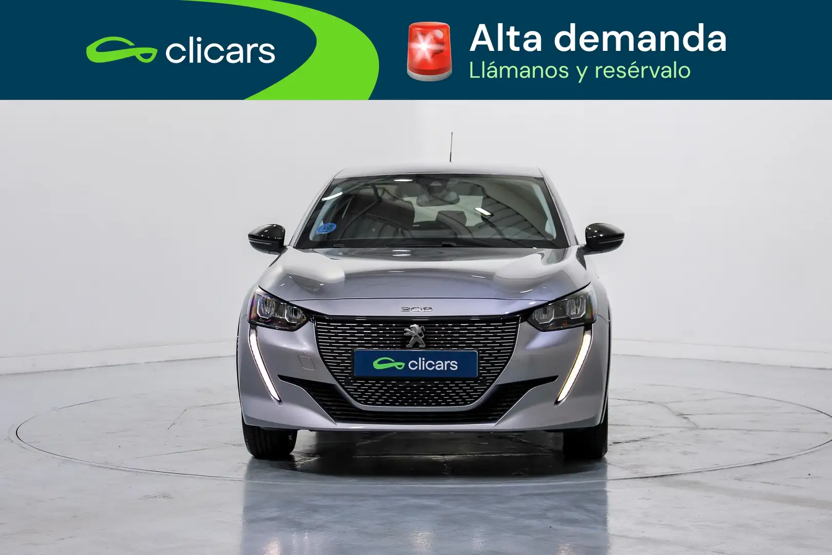 Peugeot 208 Allure Eléctrico 100kW Plateado - 2