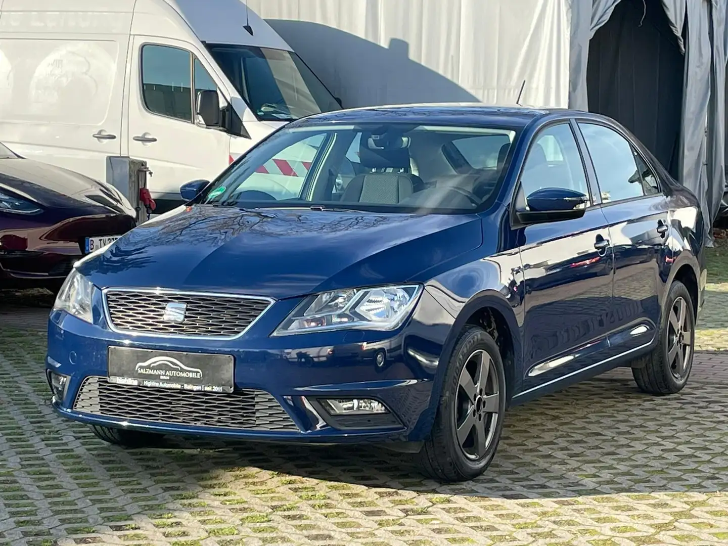 SEAT Toledo Toledo 1.2 TSI//KLIMA//Temp.//1.Hand//TOPZUSTAND// Blau - 1
