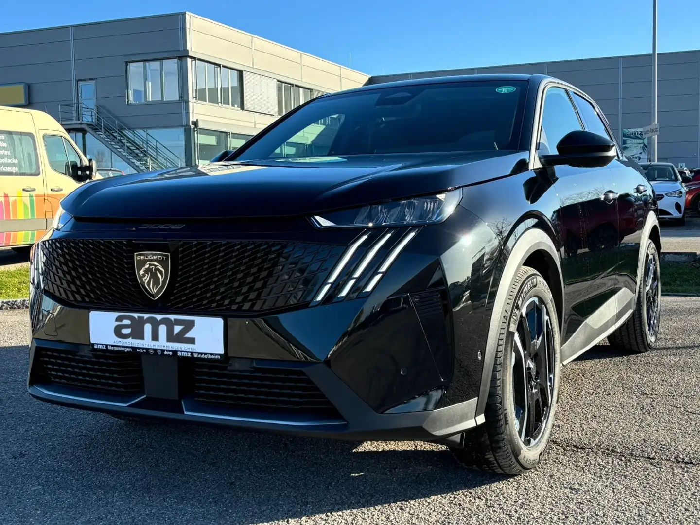 Peugeot 3008 210 Allure Elektromotor 360°Kamera * 73-kWh Schwarz - 2