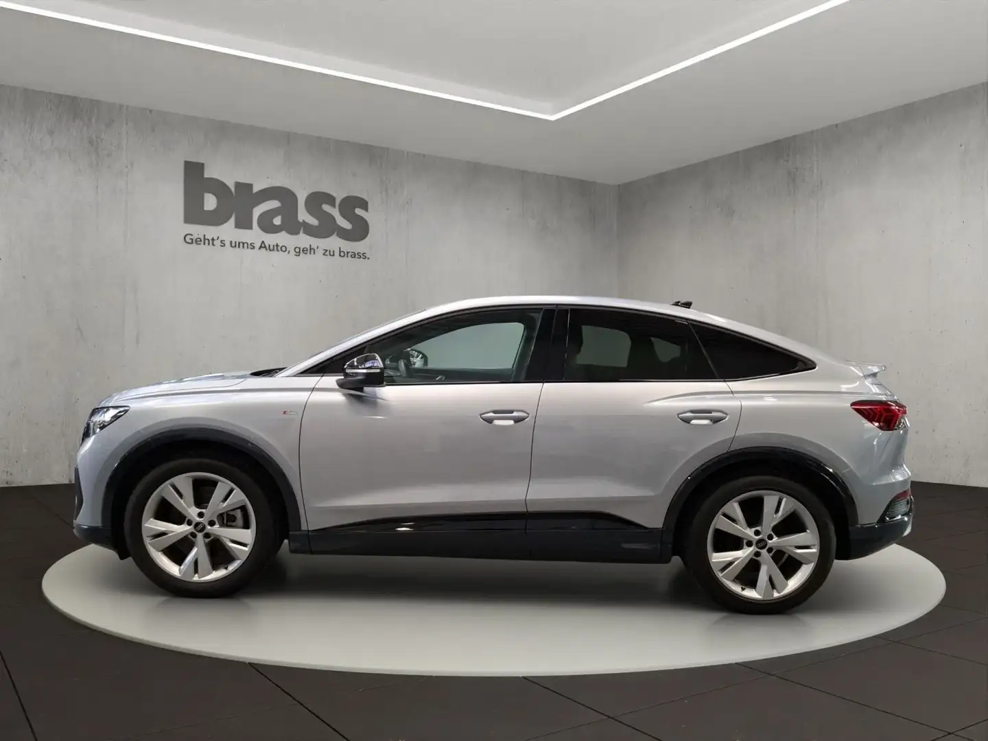 Audi Q4 e-tron 45 210 kW Argent - 2