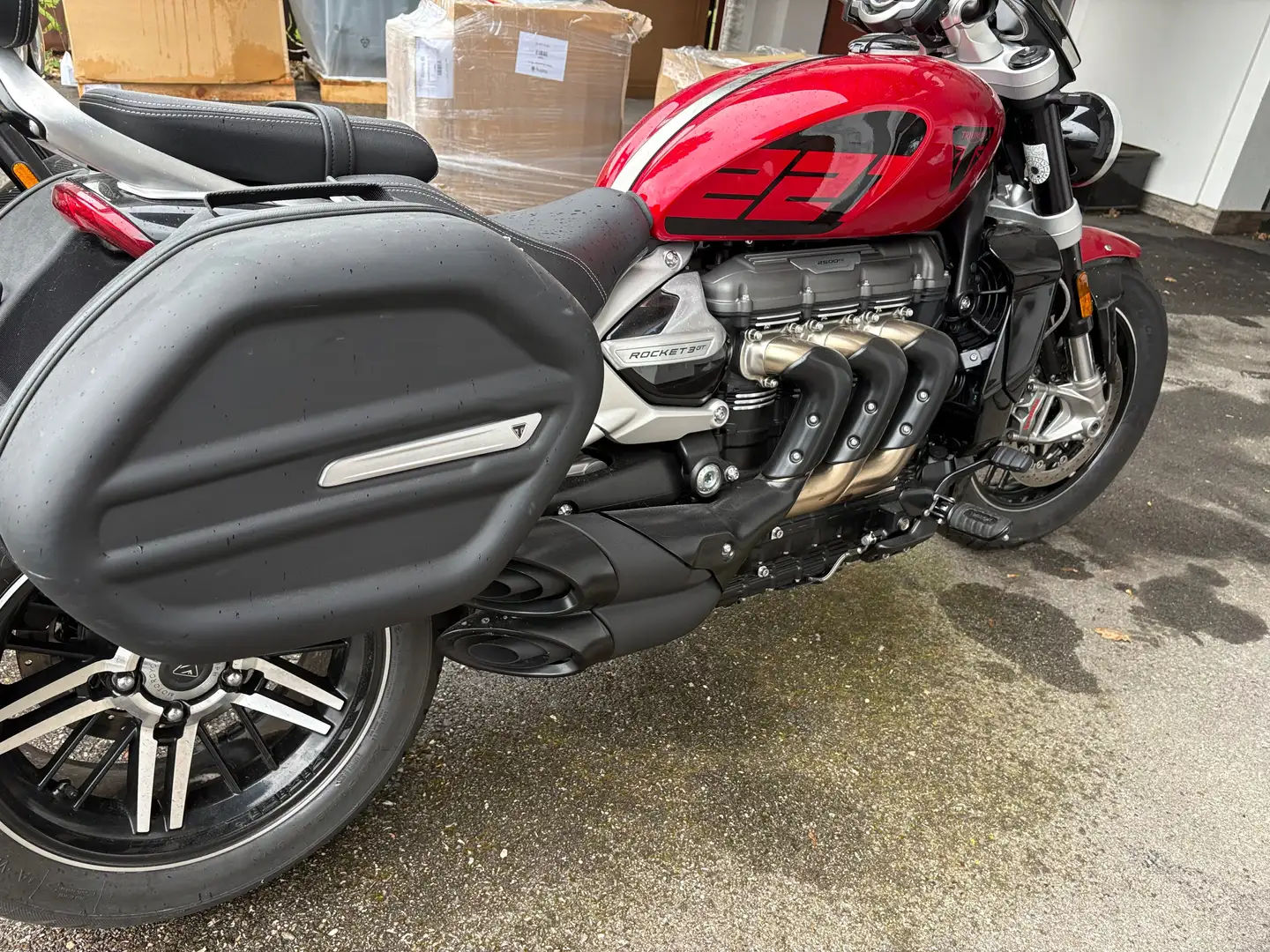 Triumph Rocket 3 GT 221 Limited Edition Красный - 2
