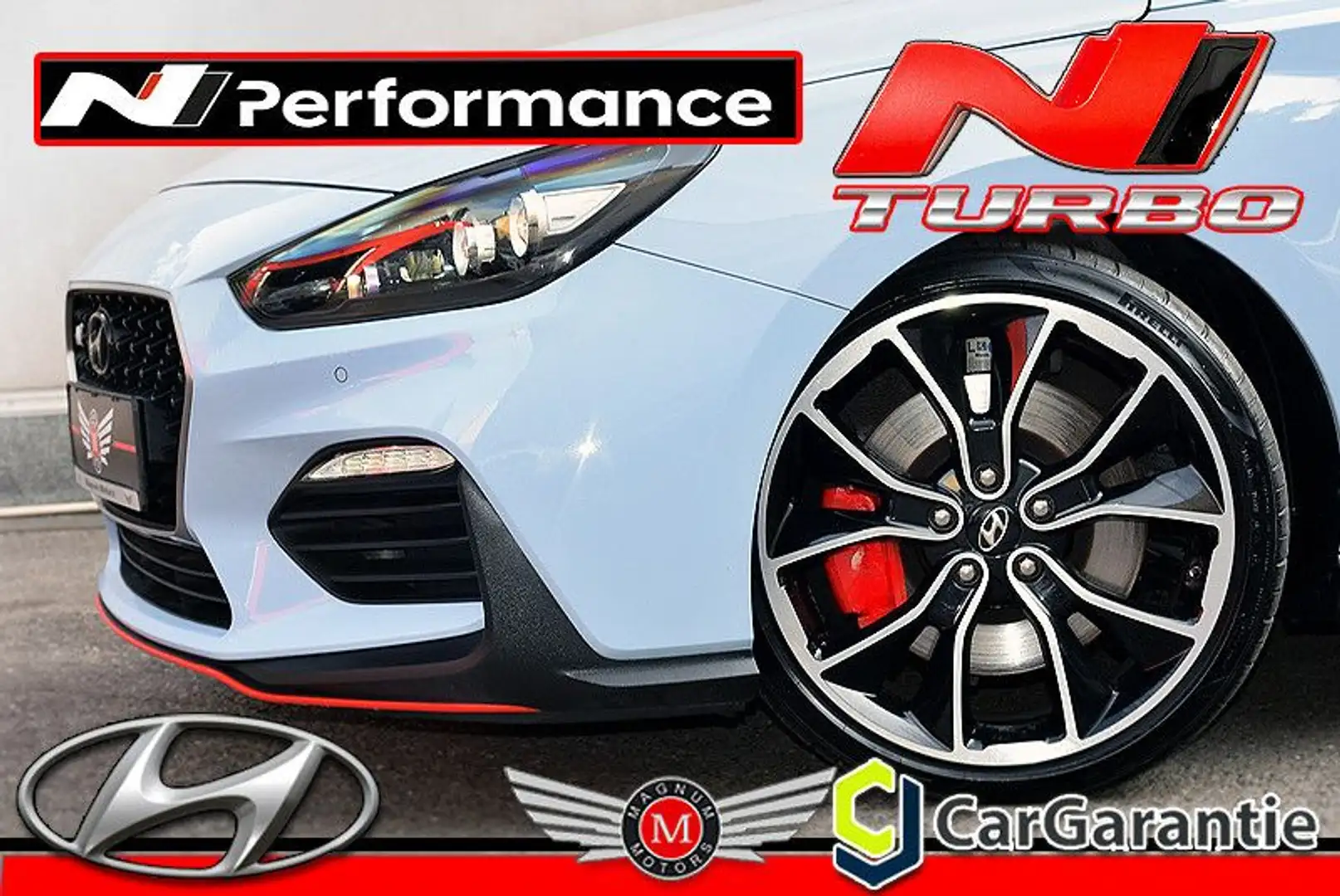 Hyundai i30 N PERFORMANCE *1.Hd*Leder*Navi*Panor.*R-Cam* Blu/Azzurro - 1
