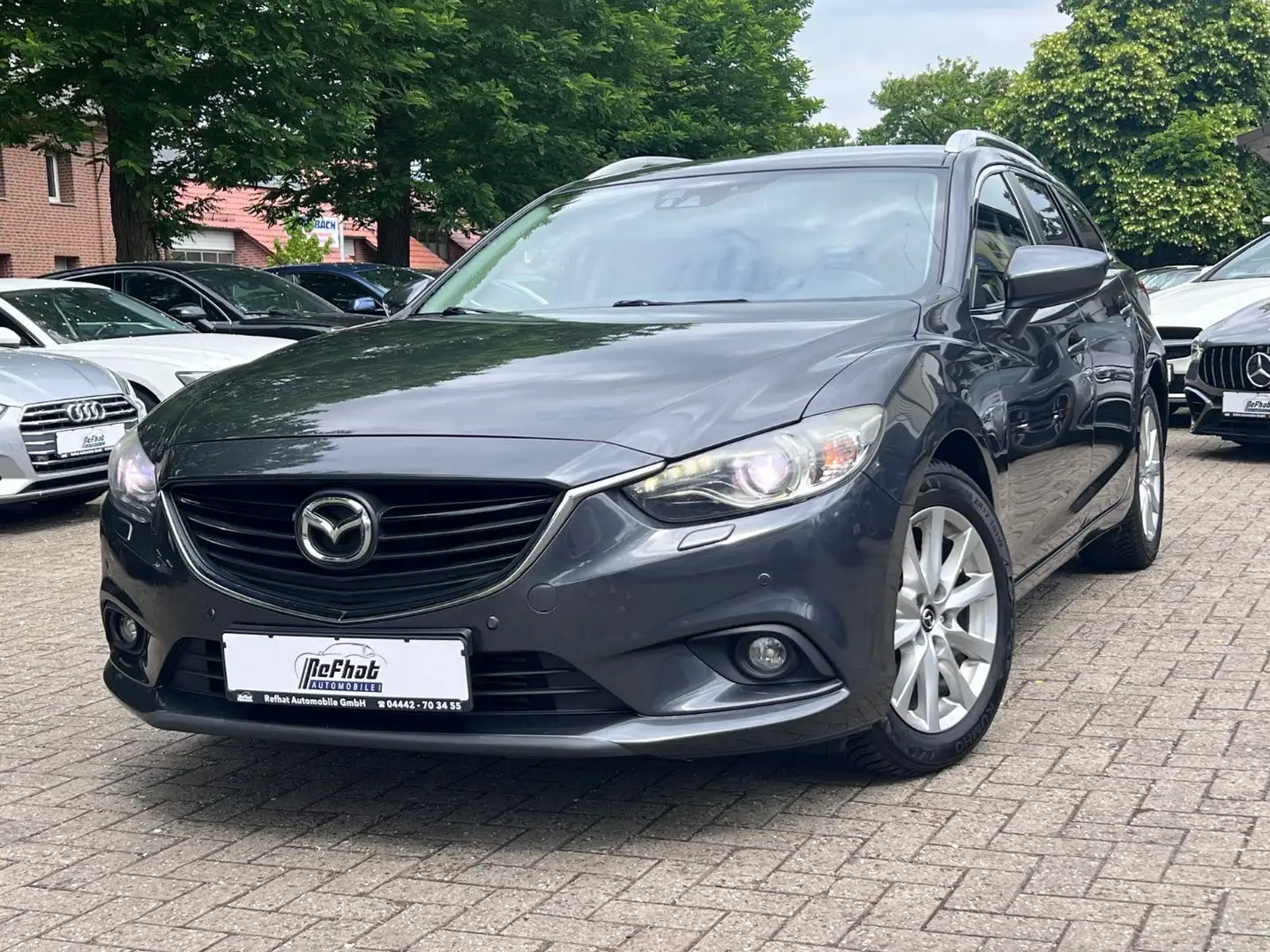 Mazda 6 Kombi Prime-Line Navi/SHZ Сірий - 1