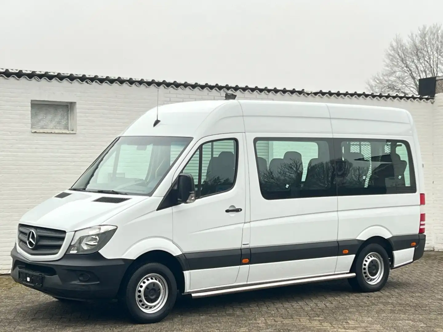 Mercedes-Benz Sprinter 316 CNG/Benzin 9 Sitze Rollstuhllift Weiß - 1