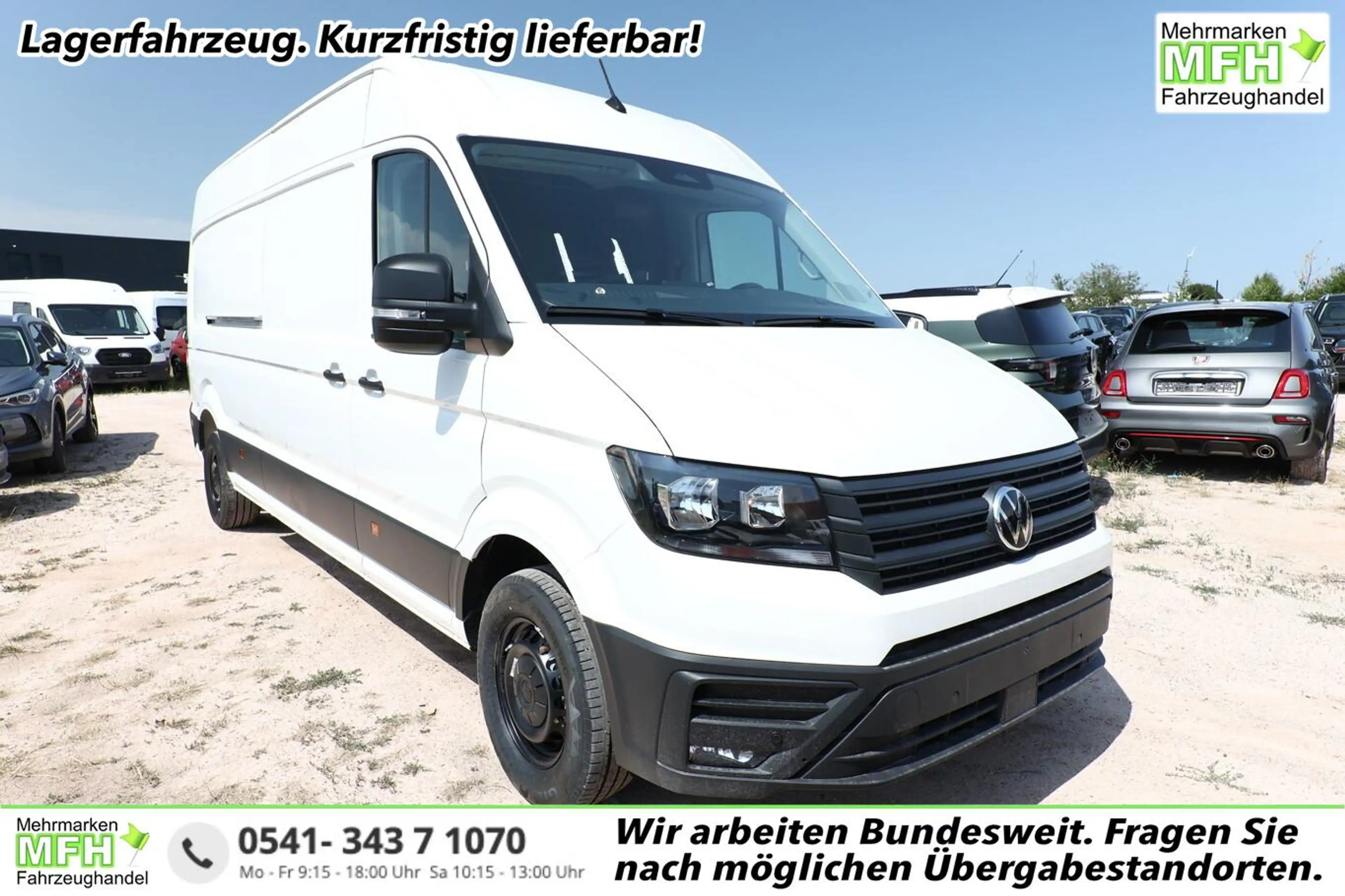 Volkswagen Crafter 35 L4H3 3S Temp Kam AppCo 2xPDC Res.rad 103 kW ...