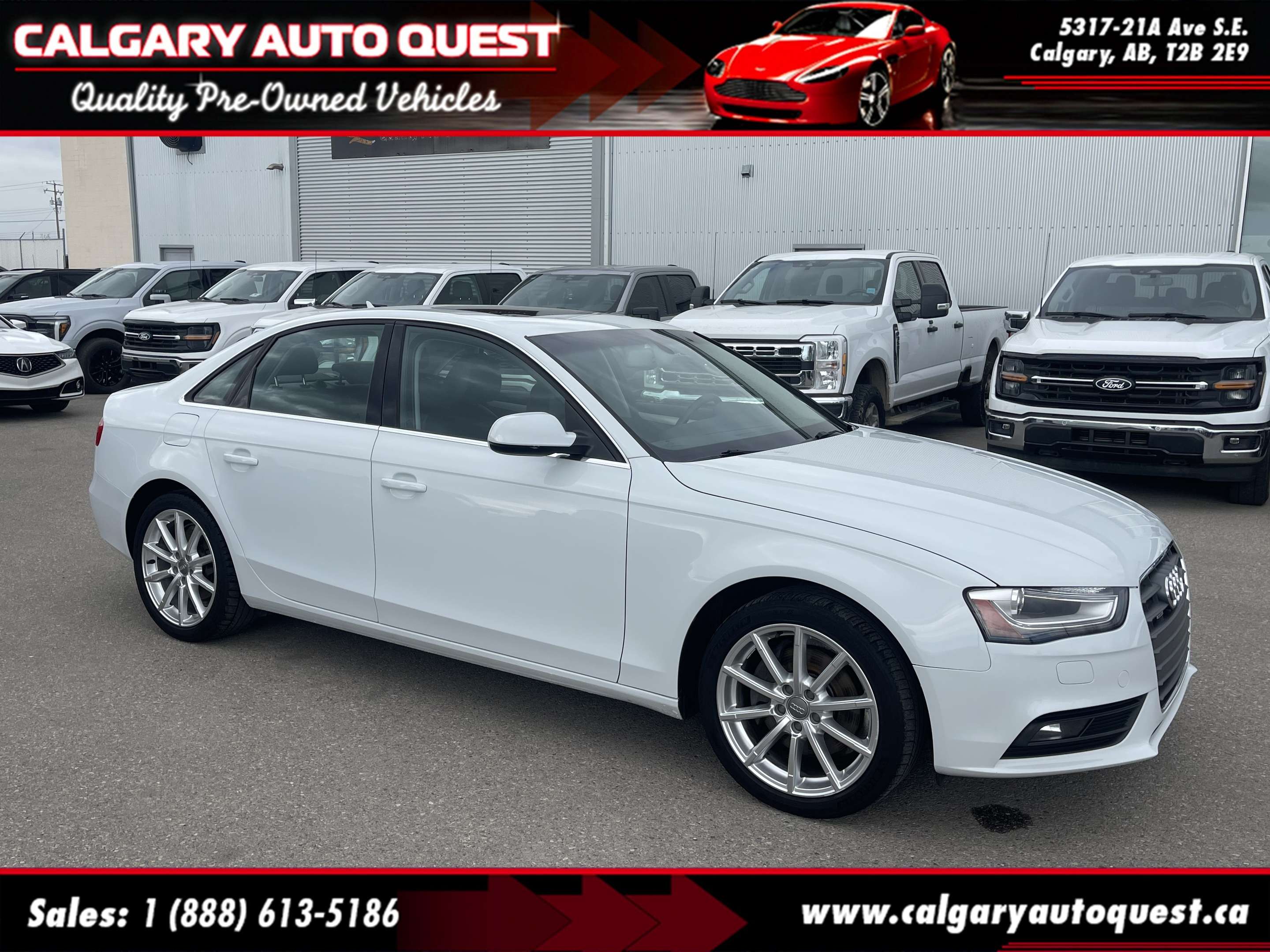 2014 Audi A4 Progressiv Quattro AWD/NAVIGATION/LEATHER/SUNROOF