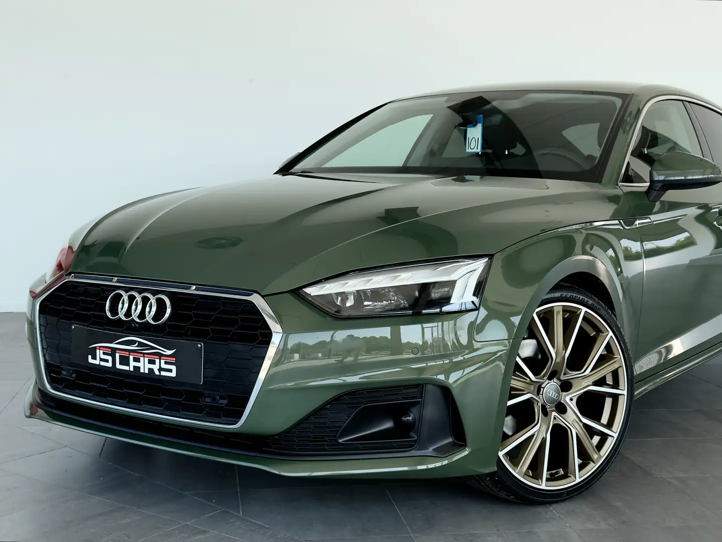 Audi A5 SPORTBACK 2.0TDi-1ERPRO-COCKPIT-CAMERA360-CUIR-TVA Vert - 2