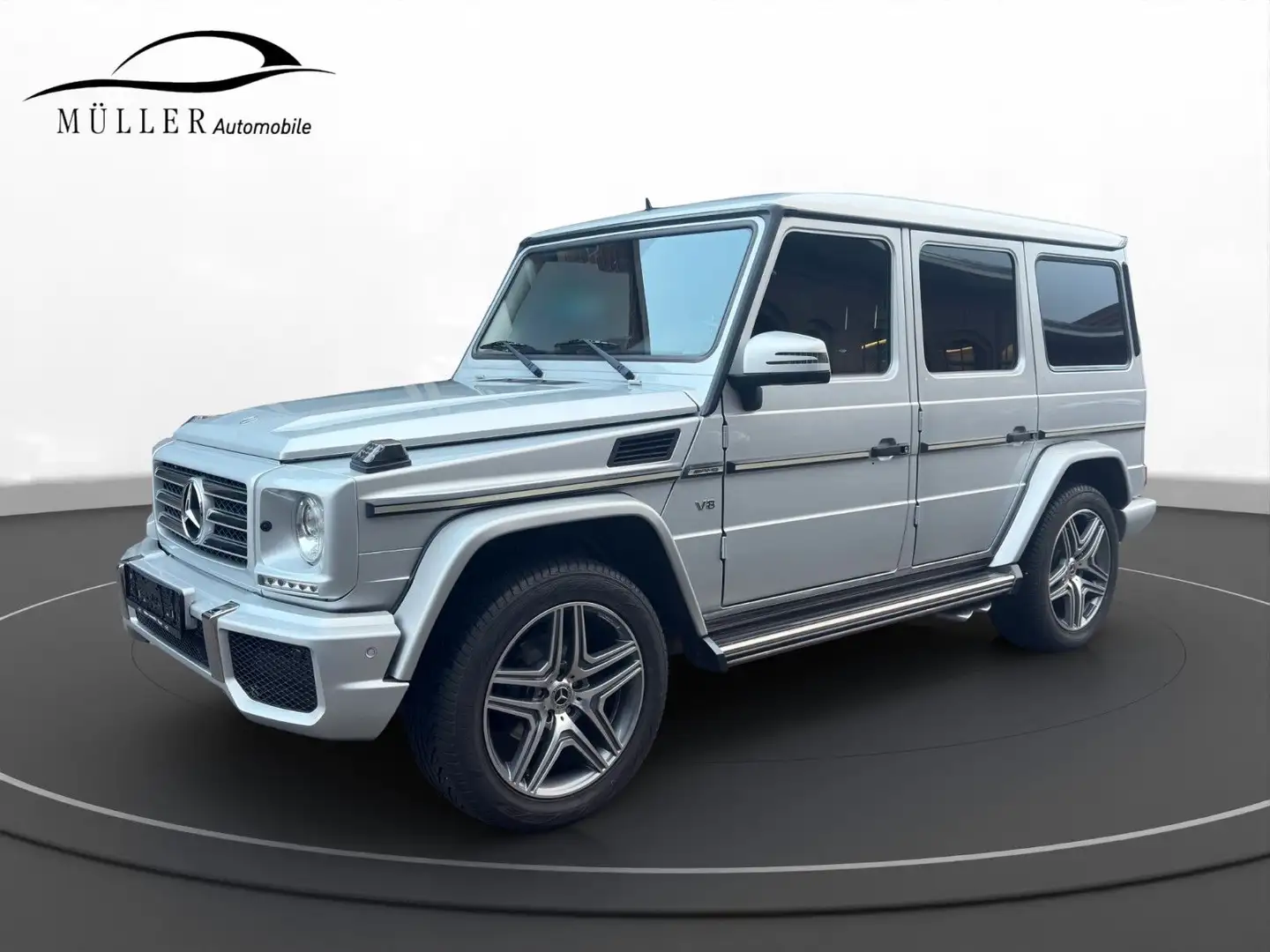 Mercedes-Benz G 500 Sport-Paket AMG-Rad Schiebedach H&K Silber - 1