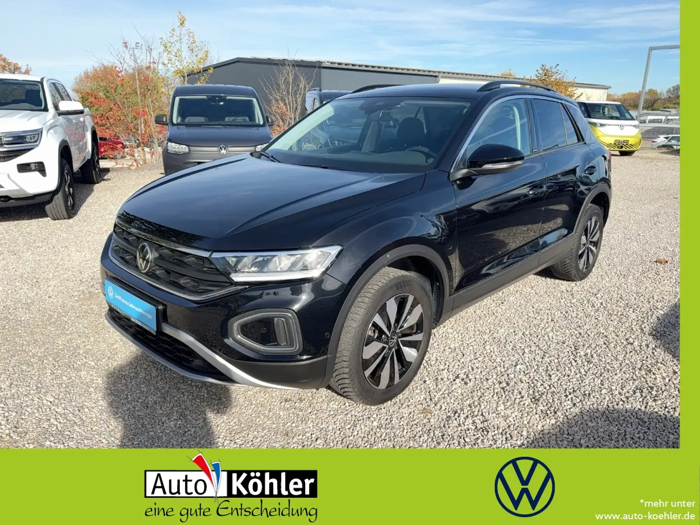 Volkswagen T-Roc Move TSi Standheizung m Funkfernbedienung Noir - 1