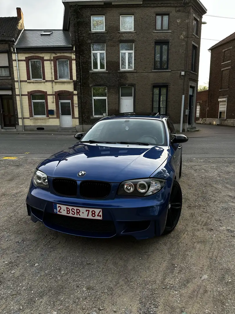 BMW 116 BMW 116i E87 PHASE 2 2007 PACK 1M + ECHAP SPORT Bleu - 1