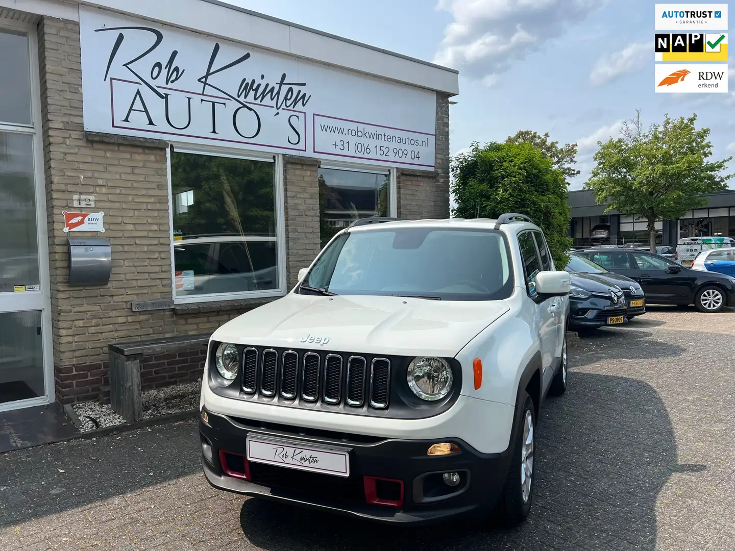 Jeep Renegade 1.6 MultiJet Longitude Blanc - 1