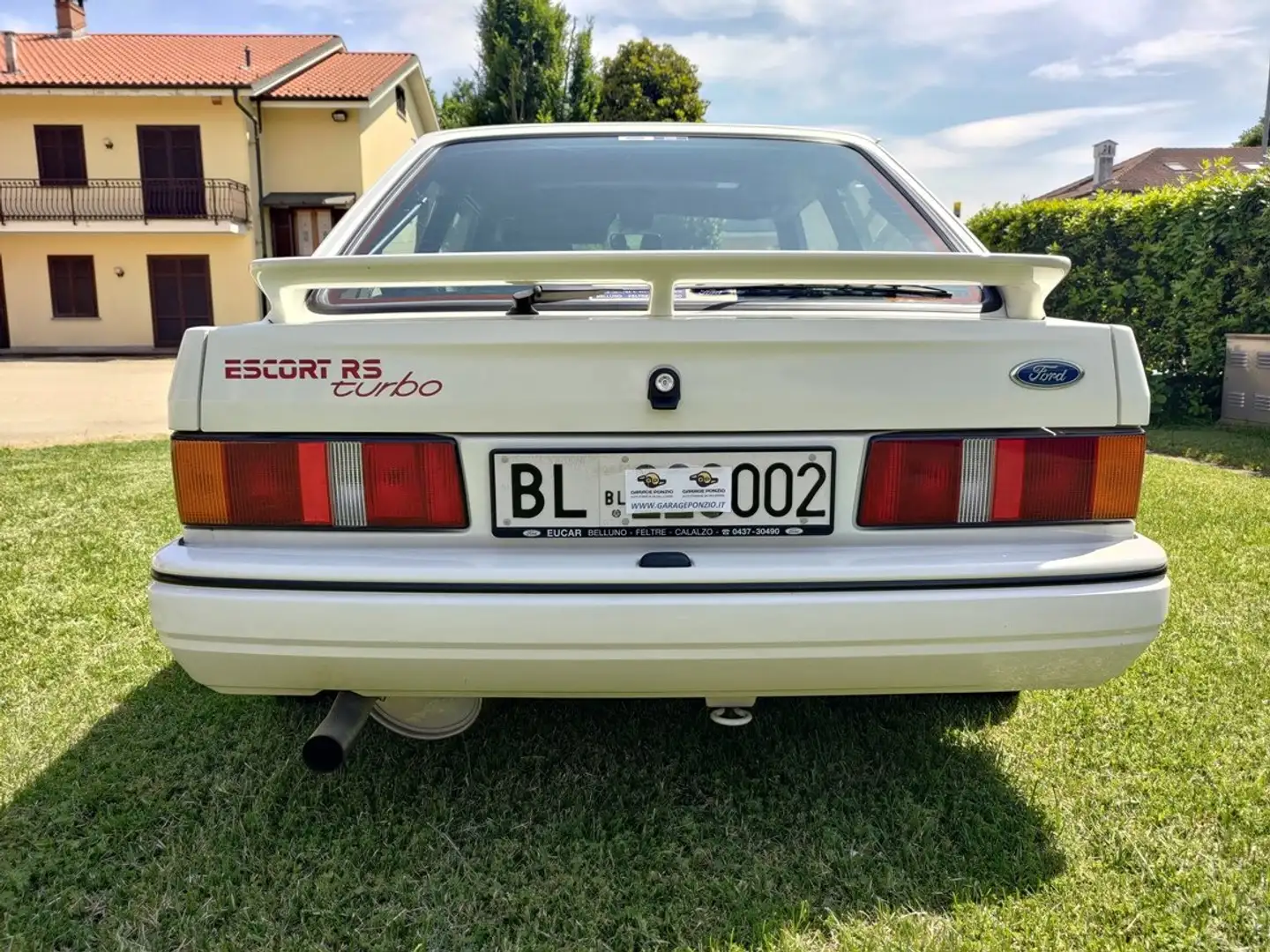 Ford Escort rs turbo Bílá - 1