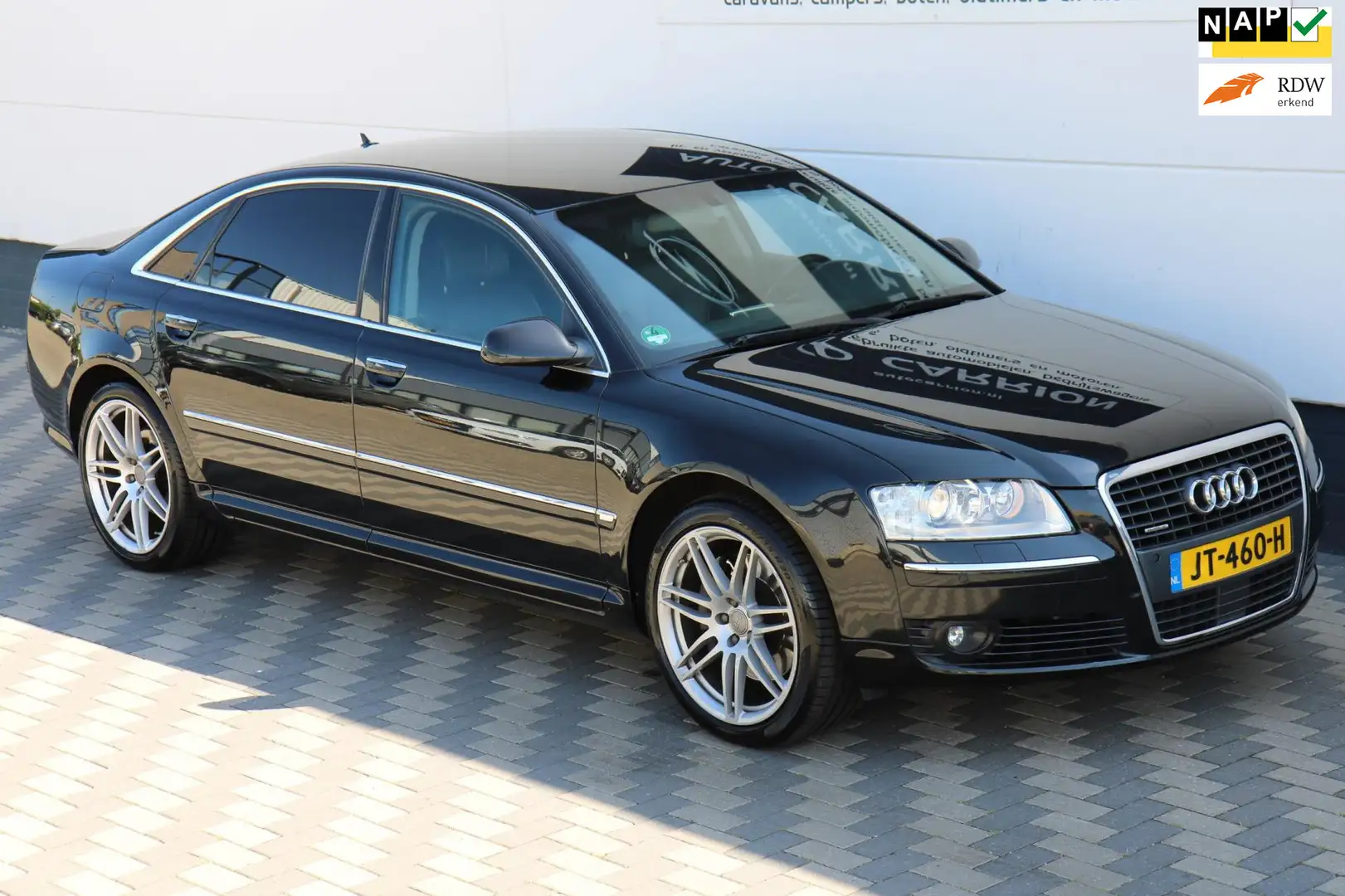 Audi A8 4.2 TDI quattro Lang Pro Line Xenon Leder Trekhaak Zwart - 1