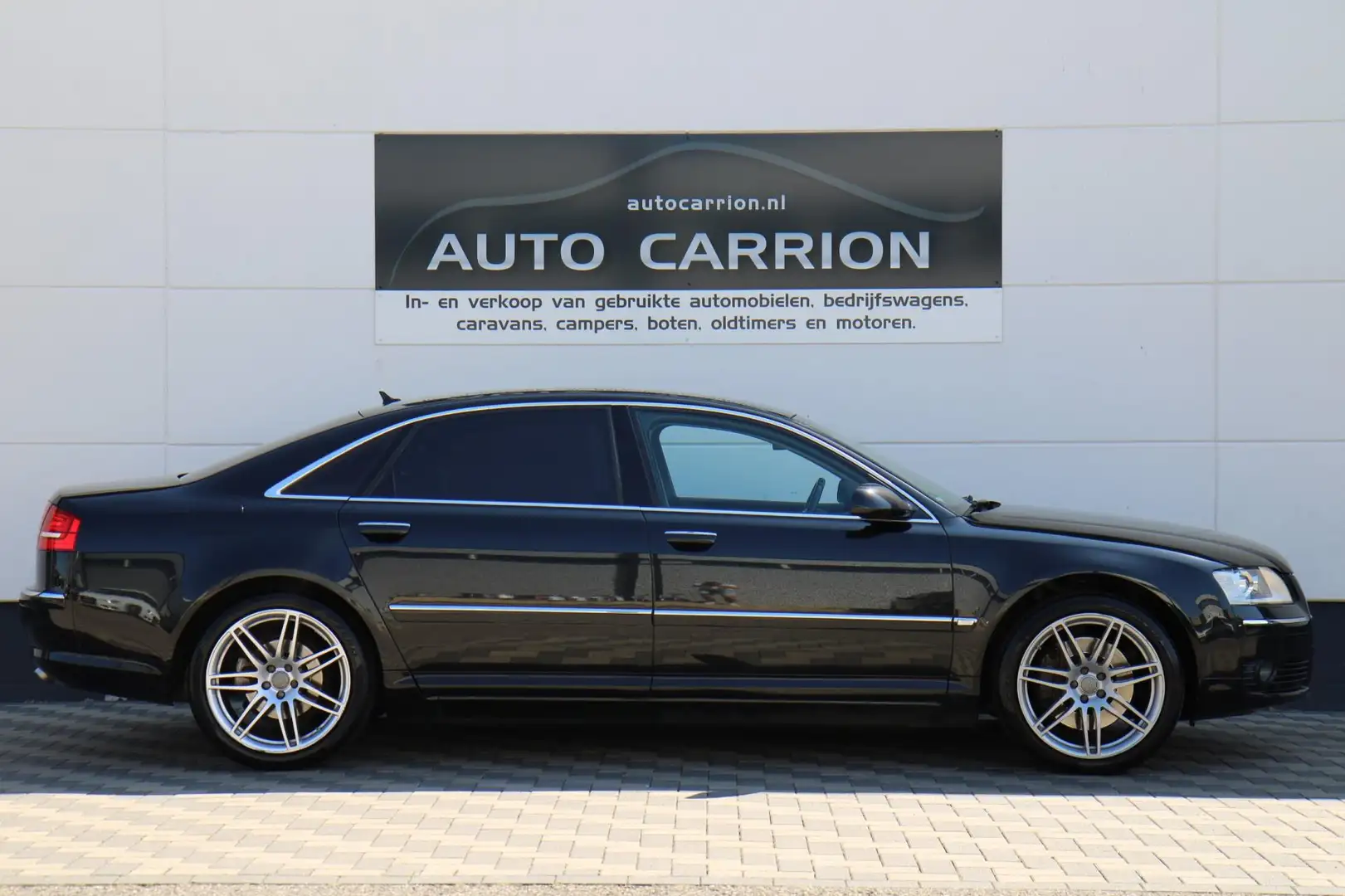 Audi A8 4.2 TDI quattro Lang Pro Line Xenon Leder Trekhaak Zwart - 2