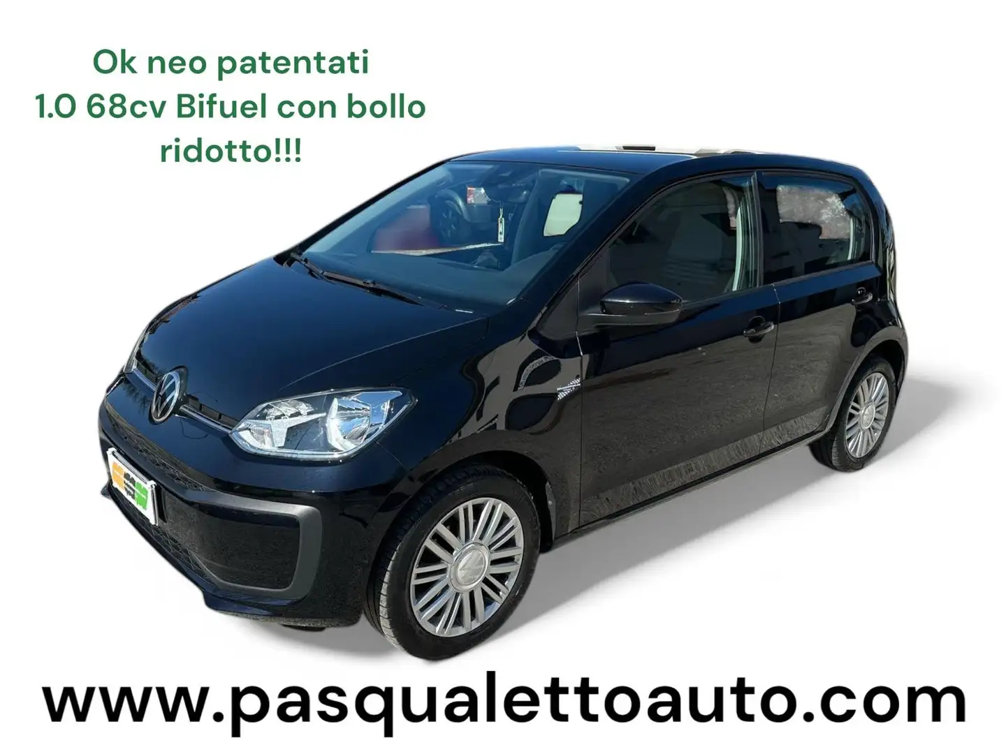 Volkswagen up! Bifuel Ok neo pat. up! 5p 1.0 eco Move 68cv Noir - 1