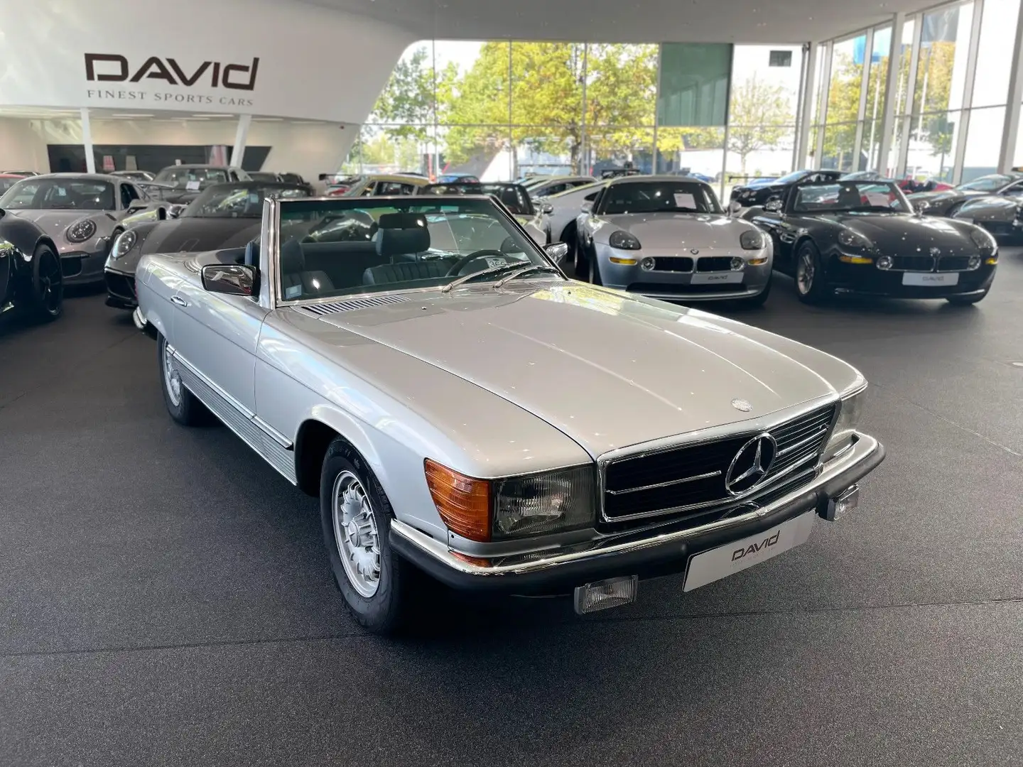 Mercedes-Benz SL 450 *Historie*Restauriert*Classic Data Argent - 1