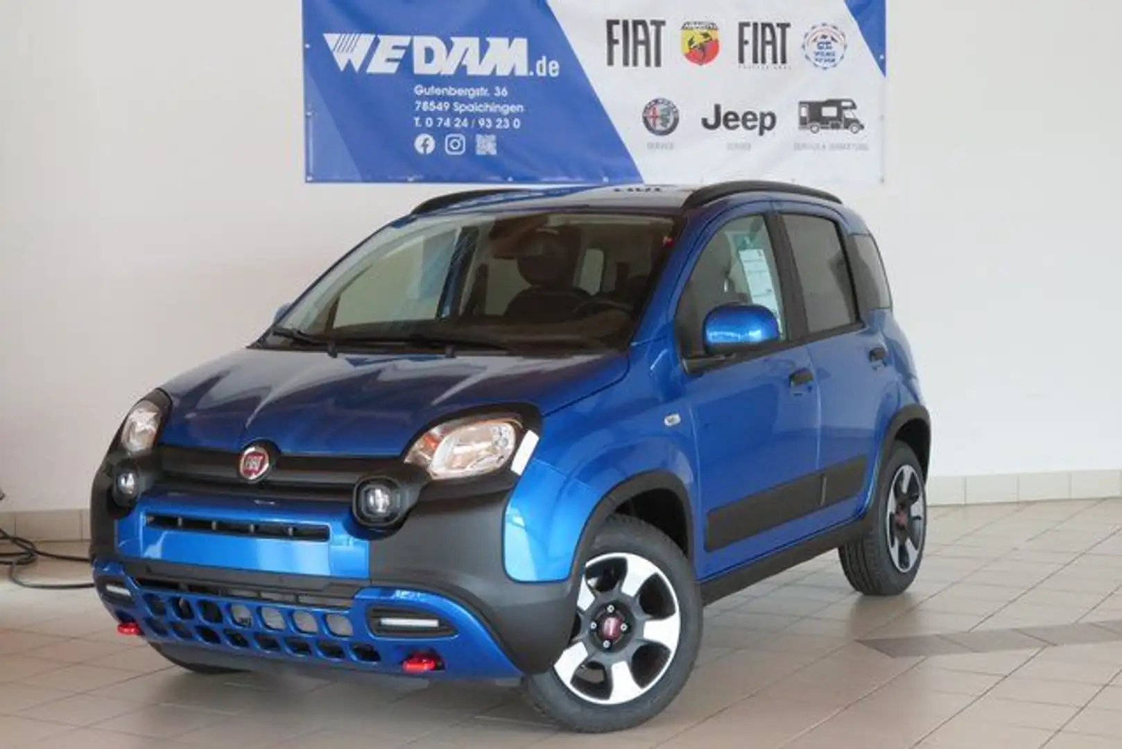 Fiat Panda Cross 1.0 GSE Hybrid *Vollausstattung* Blau - 1
