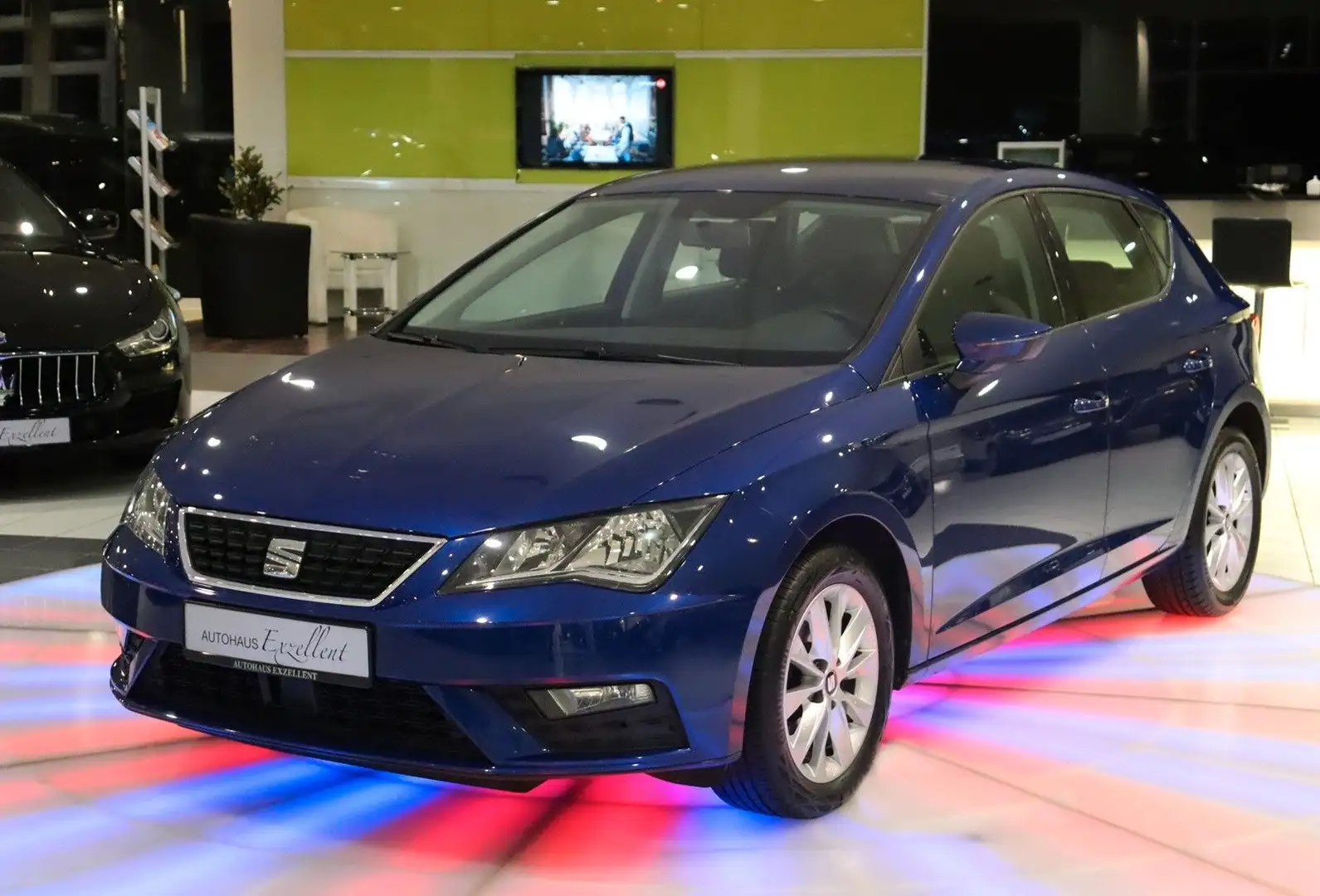 SEAT Leon Style*KLIMAANLAGE*TEMPOMAT*ALU*PDC*MFL*BC* Blau - 2